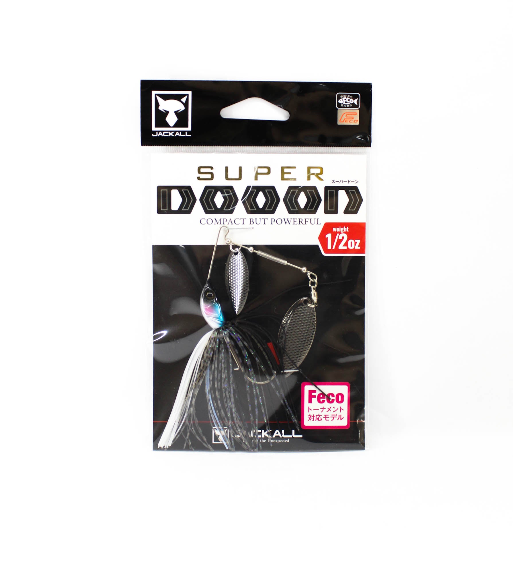 Jackall Spinner Bait Lure Super Dooon 1/2 Oz TG Gun Metallic Hasu (0703)