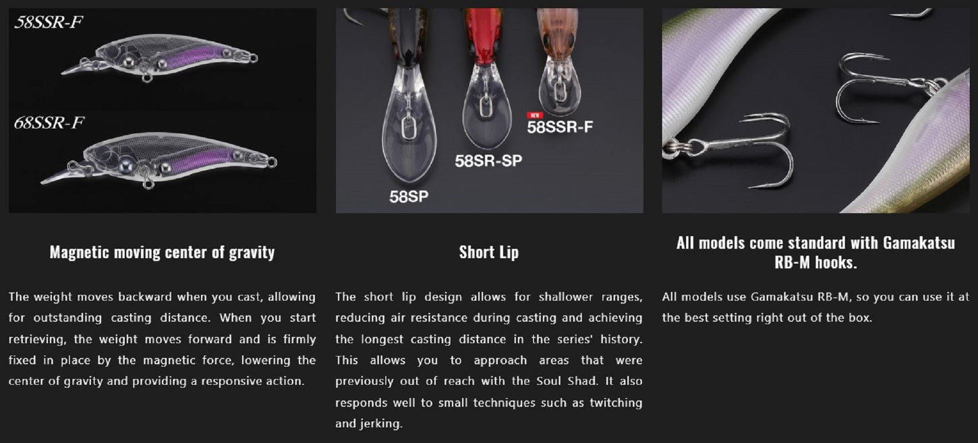 Jackall Soul Shad 58SSR F Floating Lure Pearl Wakasagi (0772)