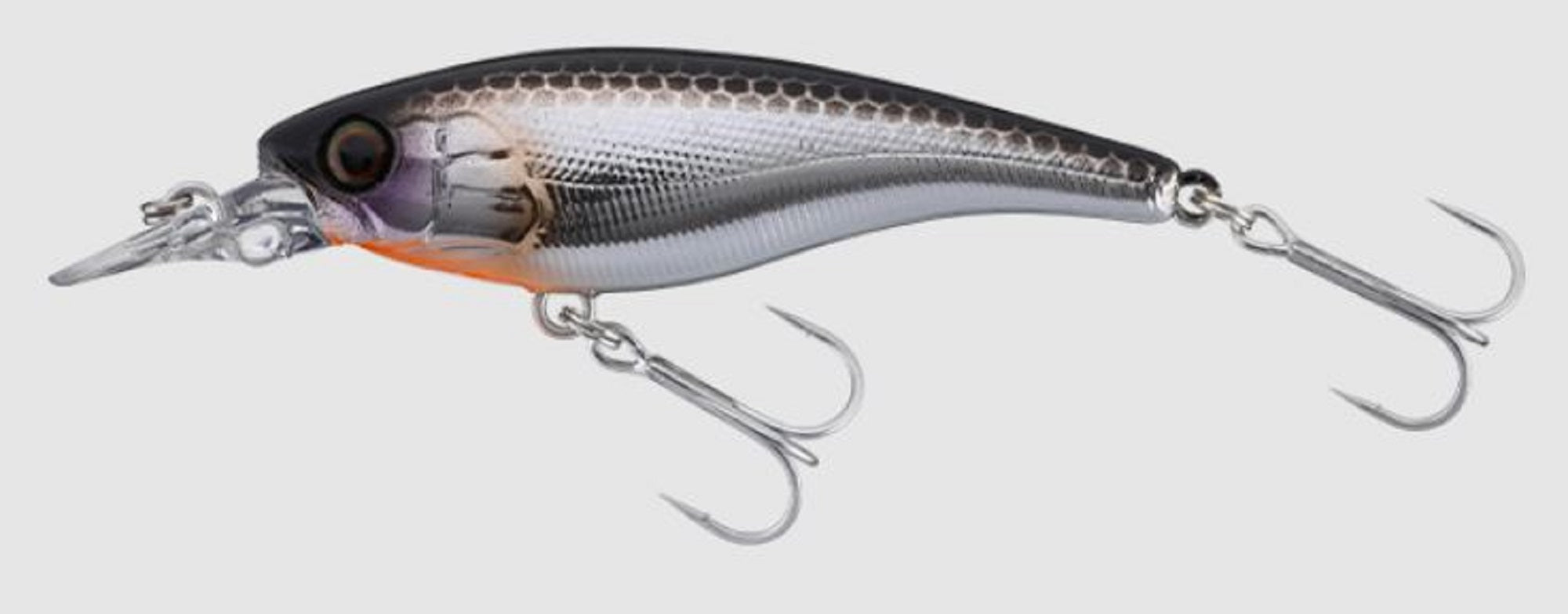 Jackall Soul Shad 58SSR F Floating Lure Silver Black (0802)