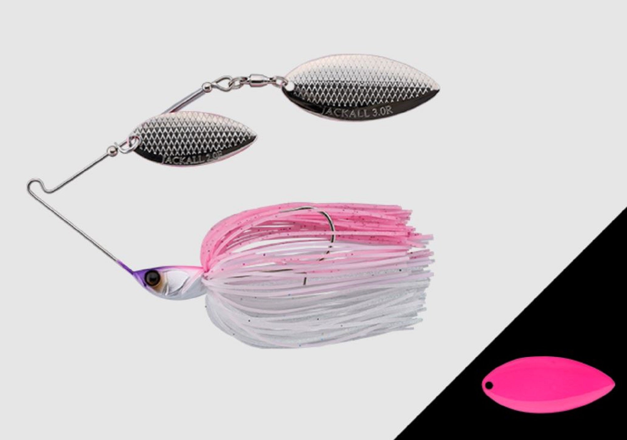 Jackall Spinner Bait Lure Doon 1/2 Oz Super Pink Pearl (1854)