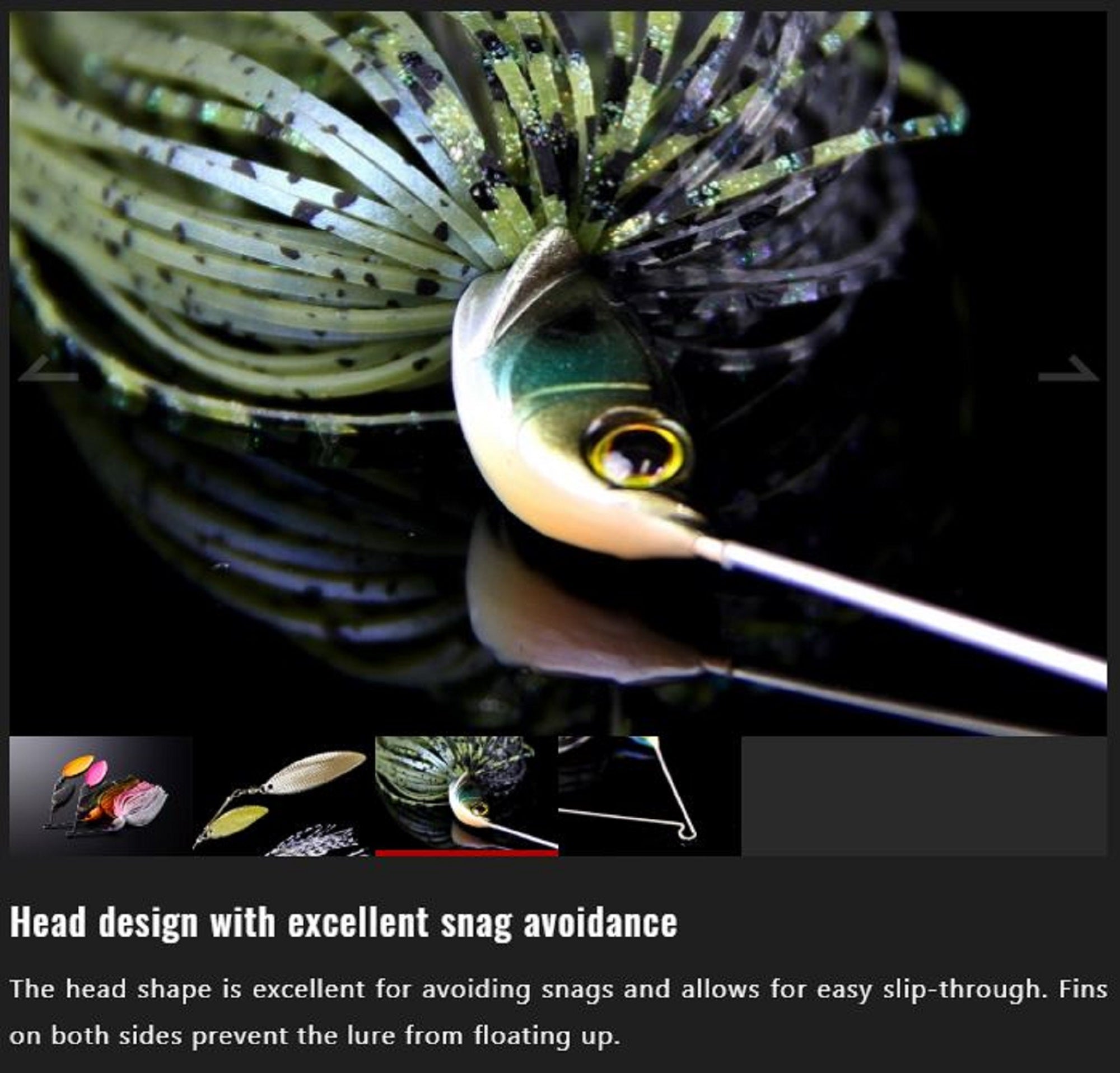 Jackall Spinner Bait Lure Doon 3/8 oz Delicious Wakasagi (1908)