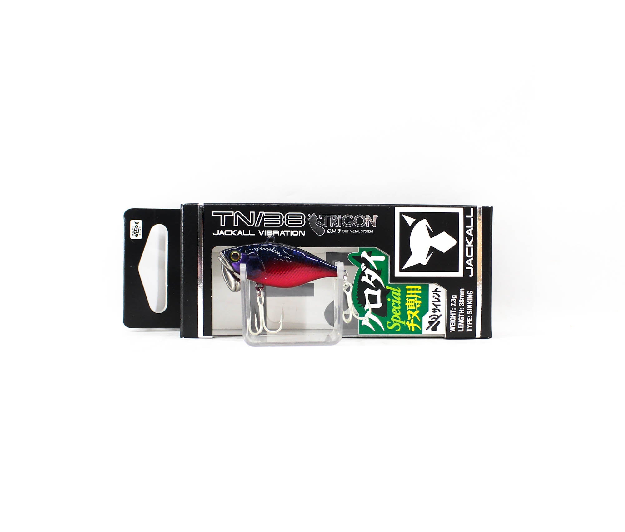 Jackall TN 38 Trigon Vibration Lure Red Belly Devil (2257)