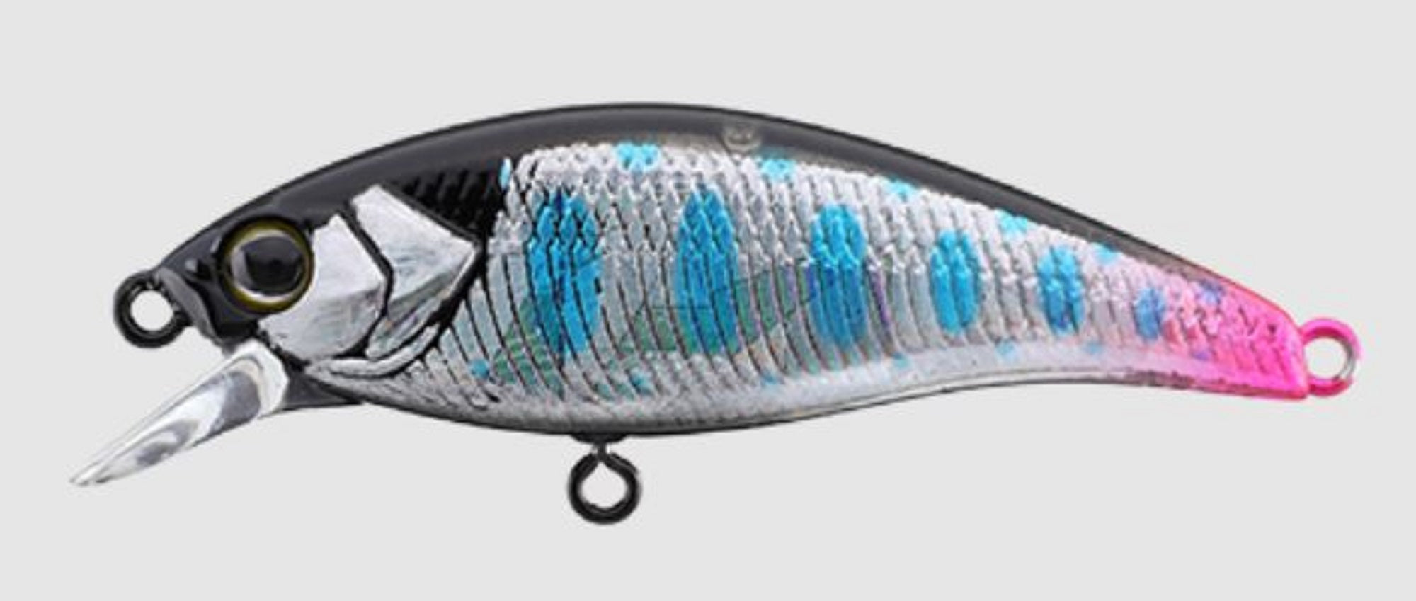 Jackall Timon Tricoroll Mai 45S Sinking Lure Yoneshiro Multi Black (2400)