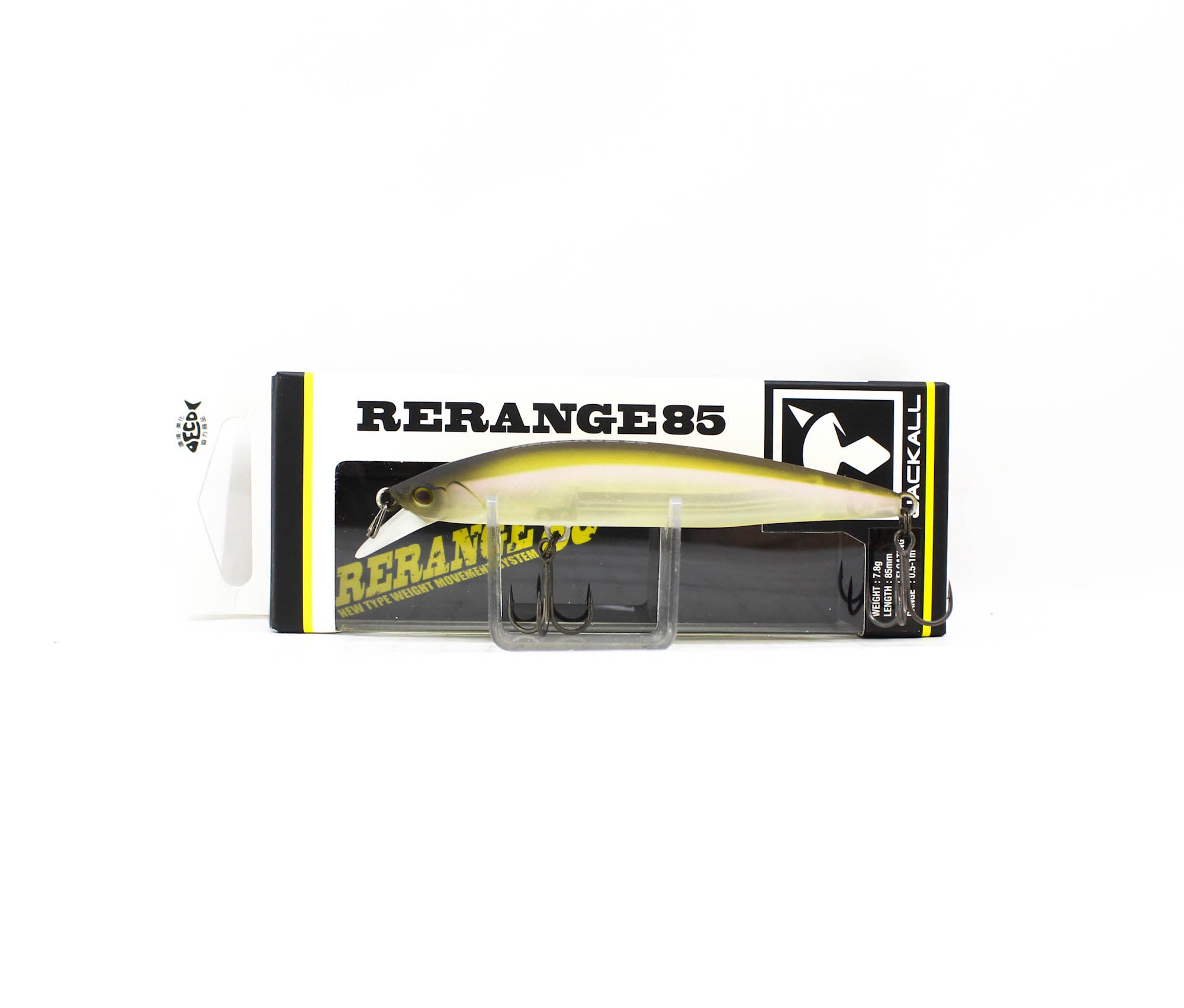 Jackall Rerange 85F Floating Lure Mat Natural Wakasagi (4725)
