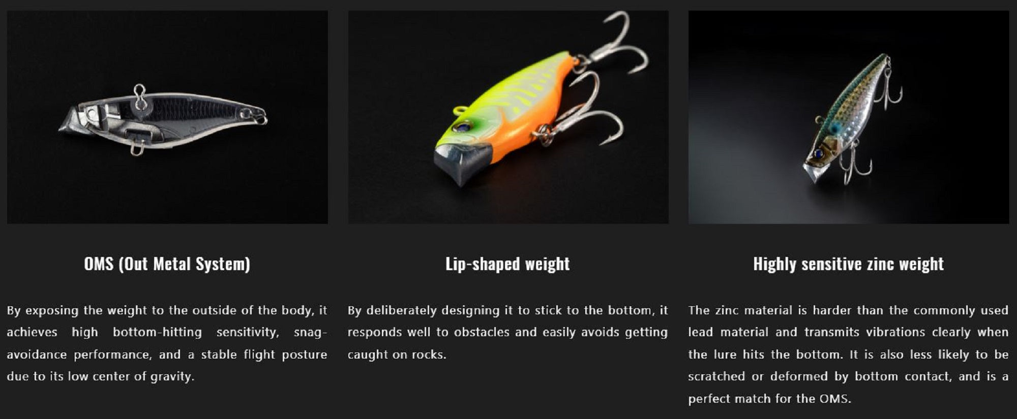 Jackall Zinali 63mm 24 grams Sinking Lure Matte Chart (5814)