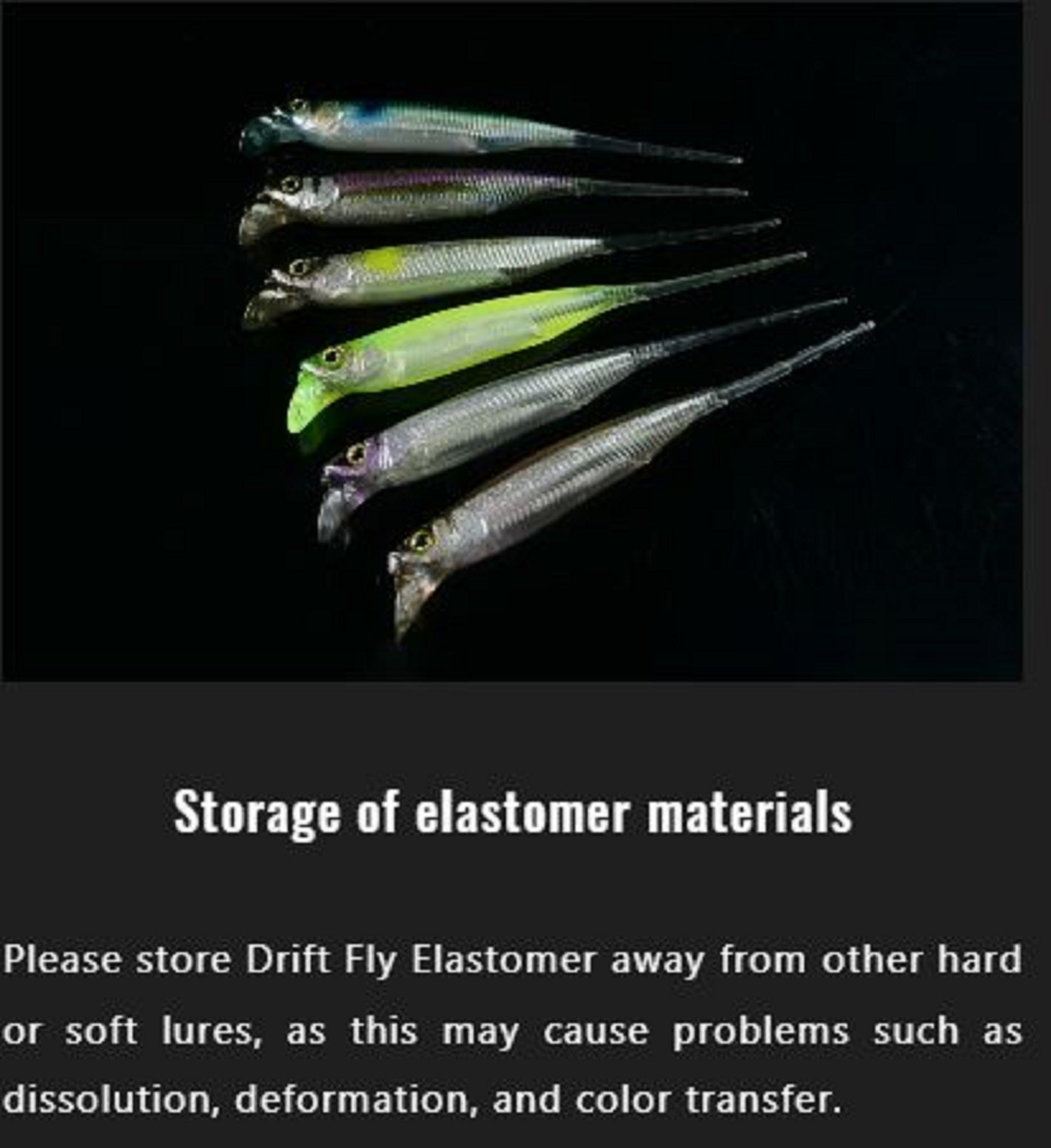 Jackall Soft Lure Drift Fry Elastomer 3 Inch Sight Kuwase Wakasagi (6156)