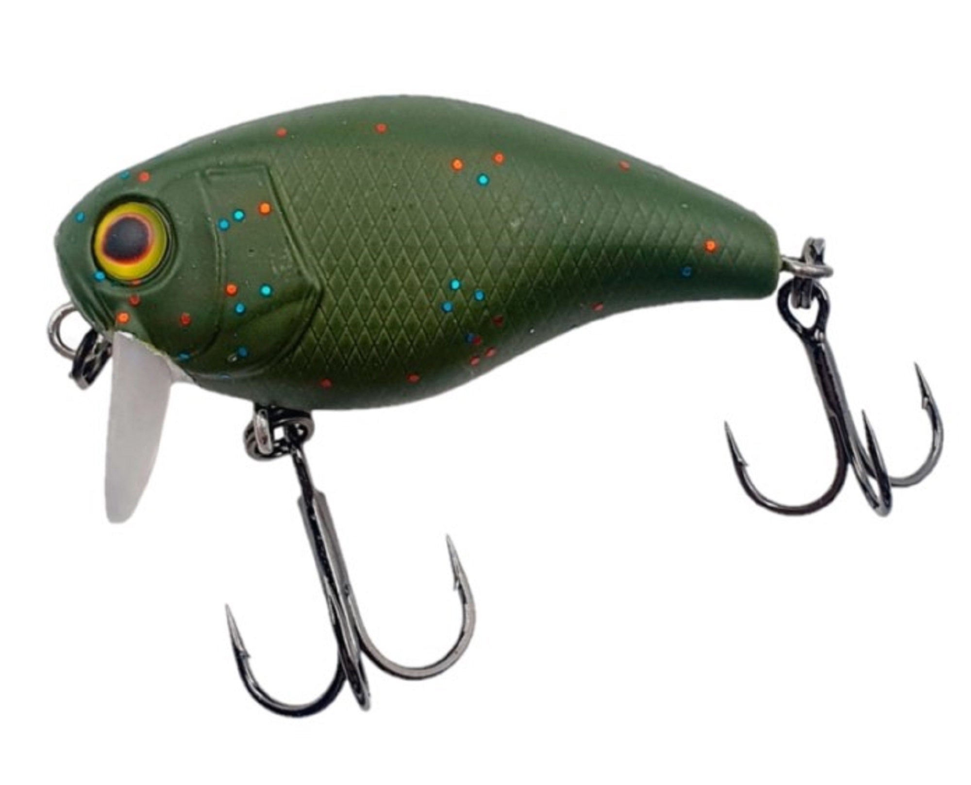 Jackall Chubby 38F MR Floating Lure Mat Glitter Olive (6958)