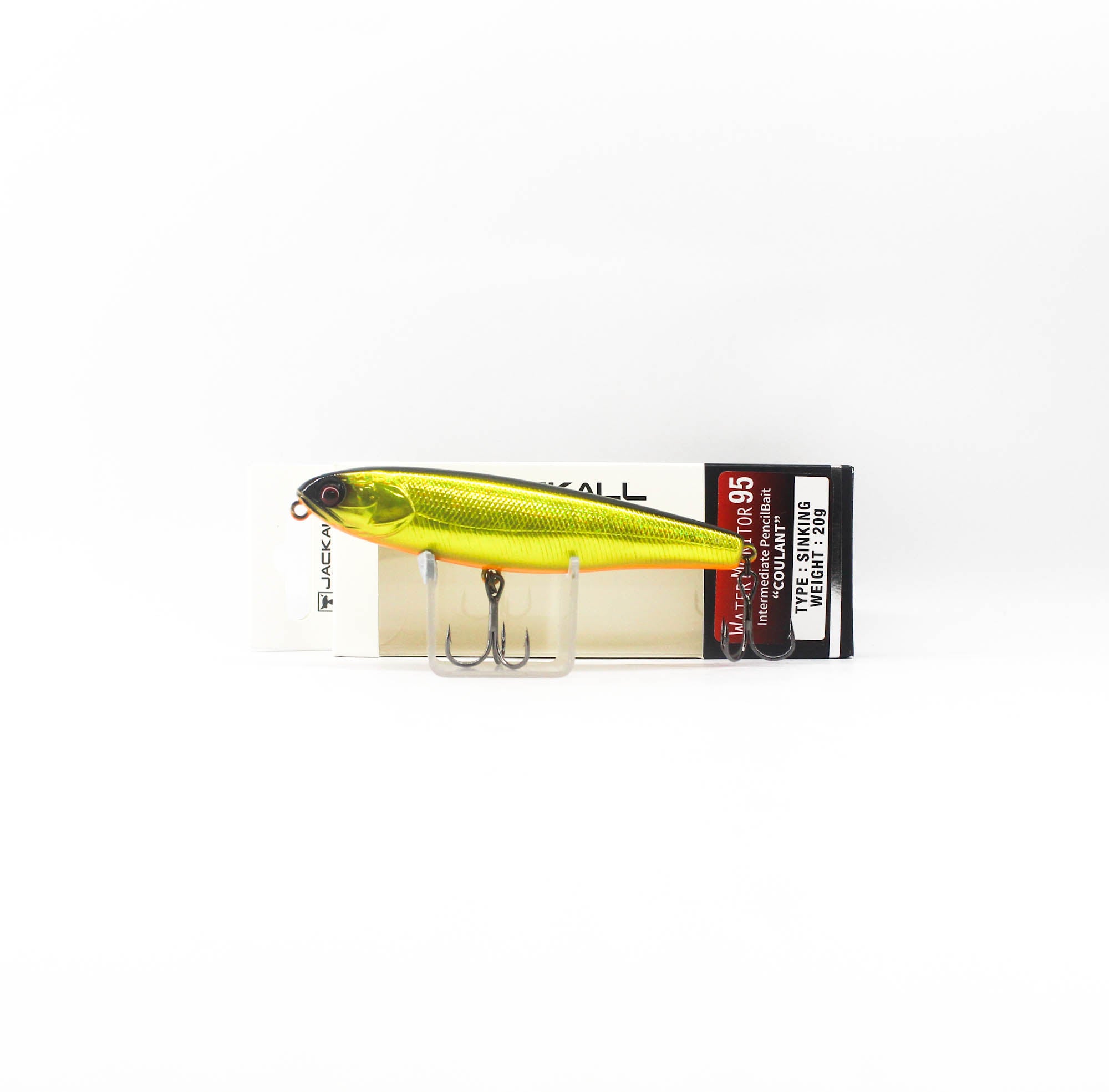 Jackall Water Monitor 95 Sinking Lure HL Gold & Black (9089)