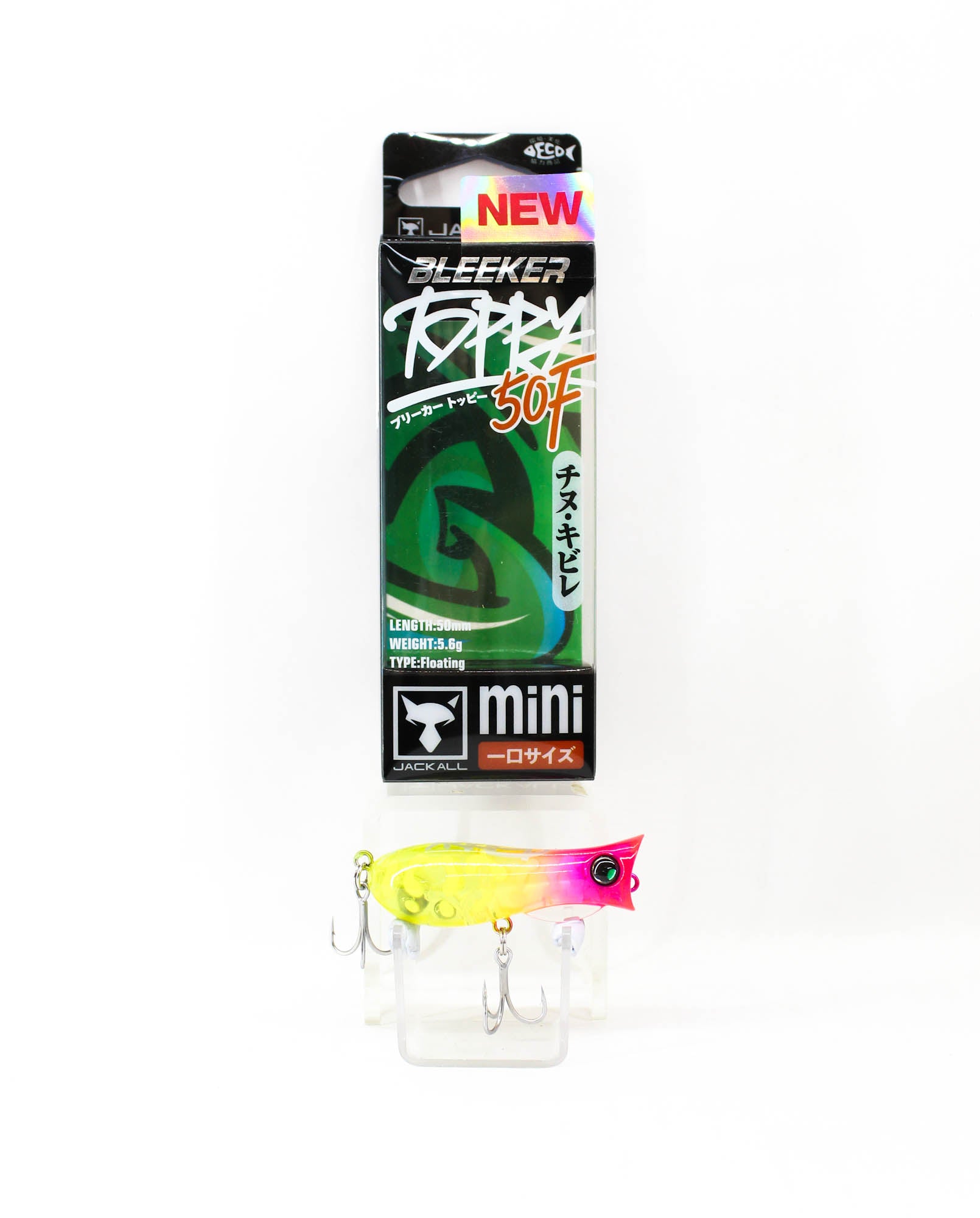 Jackall Bleeker Toppy 50F Floating Lure Tropical Coach Dog (0634)
