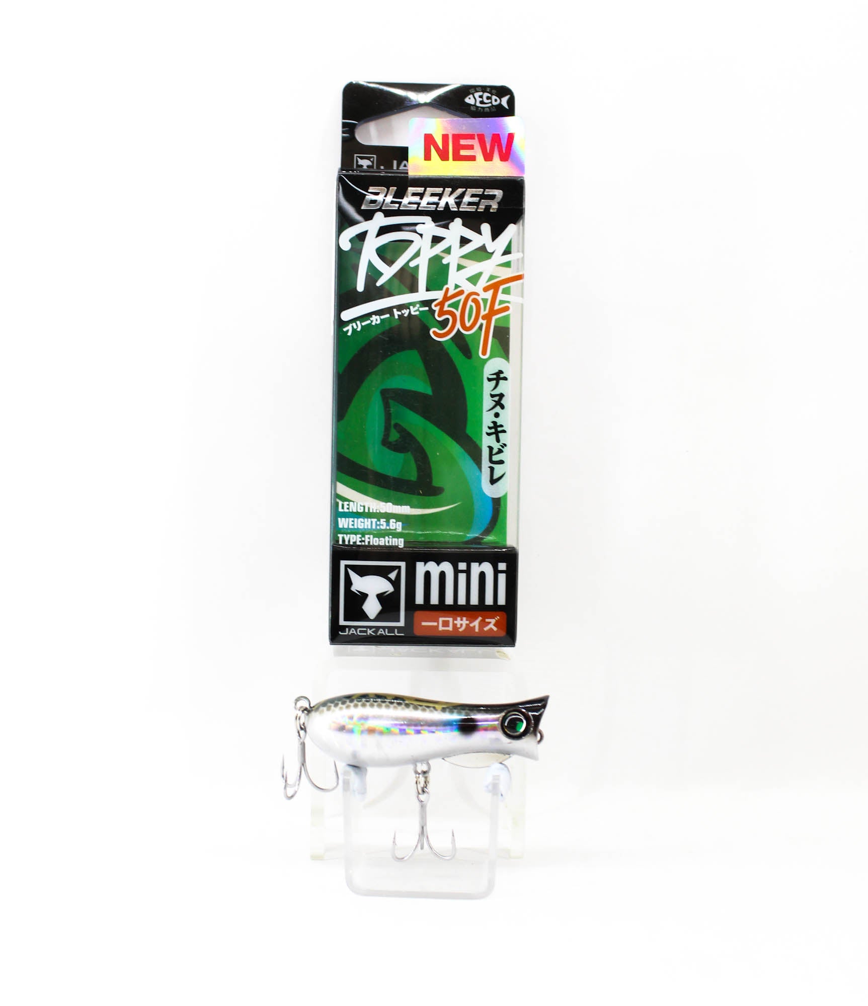 Jackall Bleeker Toppy 50F Floating Lure Inakko (0641)