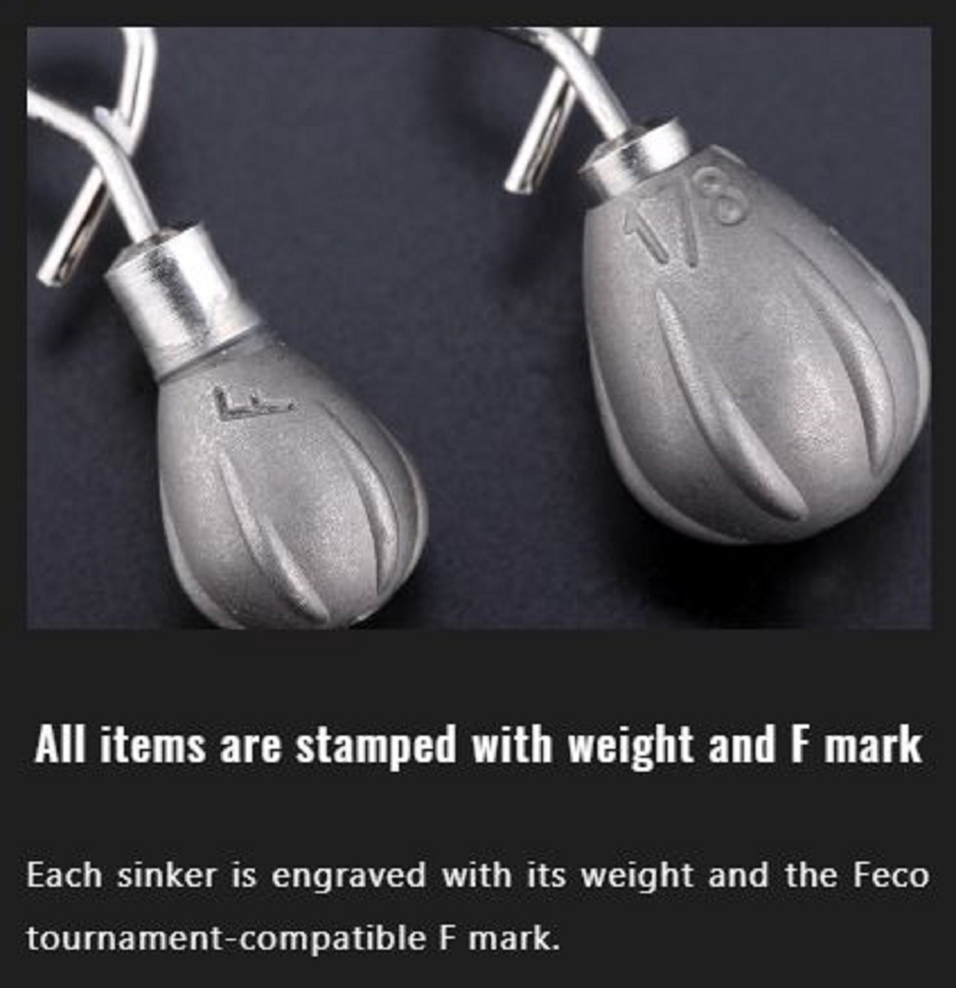 Jackall Tungsten Teardrop One Touch Sinker Size 7.0 grams (1617)