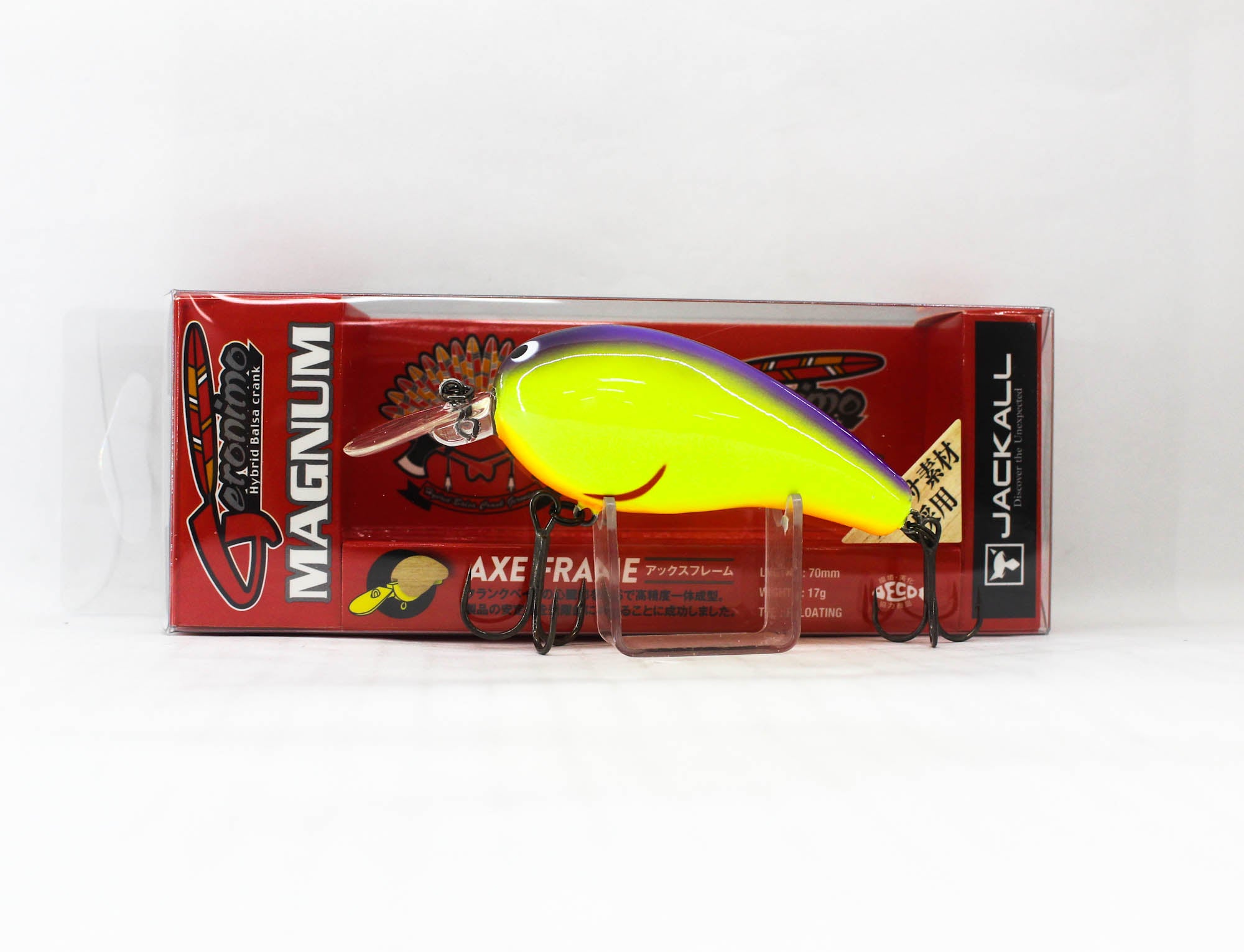 Jackall Geronimo Magnum 70mm Floating Lure Purple Mohican (2669)