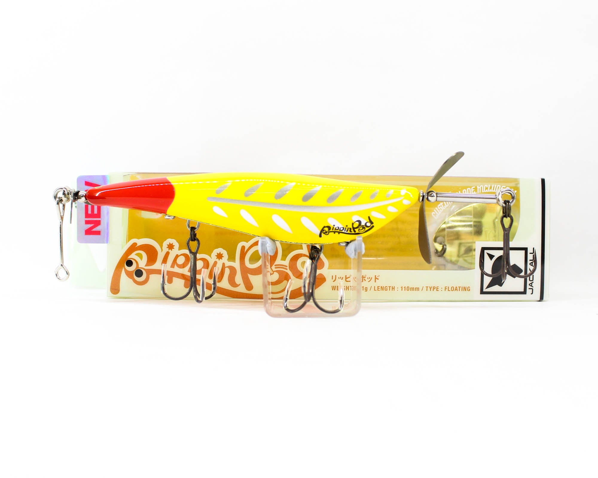 Jackall Rippin Pod 110mm 21 grams Floating Lure Hiyoko (2775)