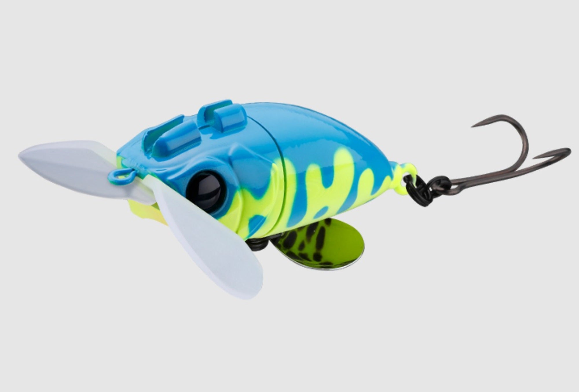 Jackall Nazzy Bug Baby 57 mm 16 grams Floating Lure Chart Blue Drip (4786)