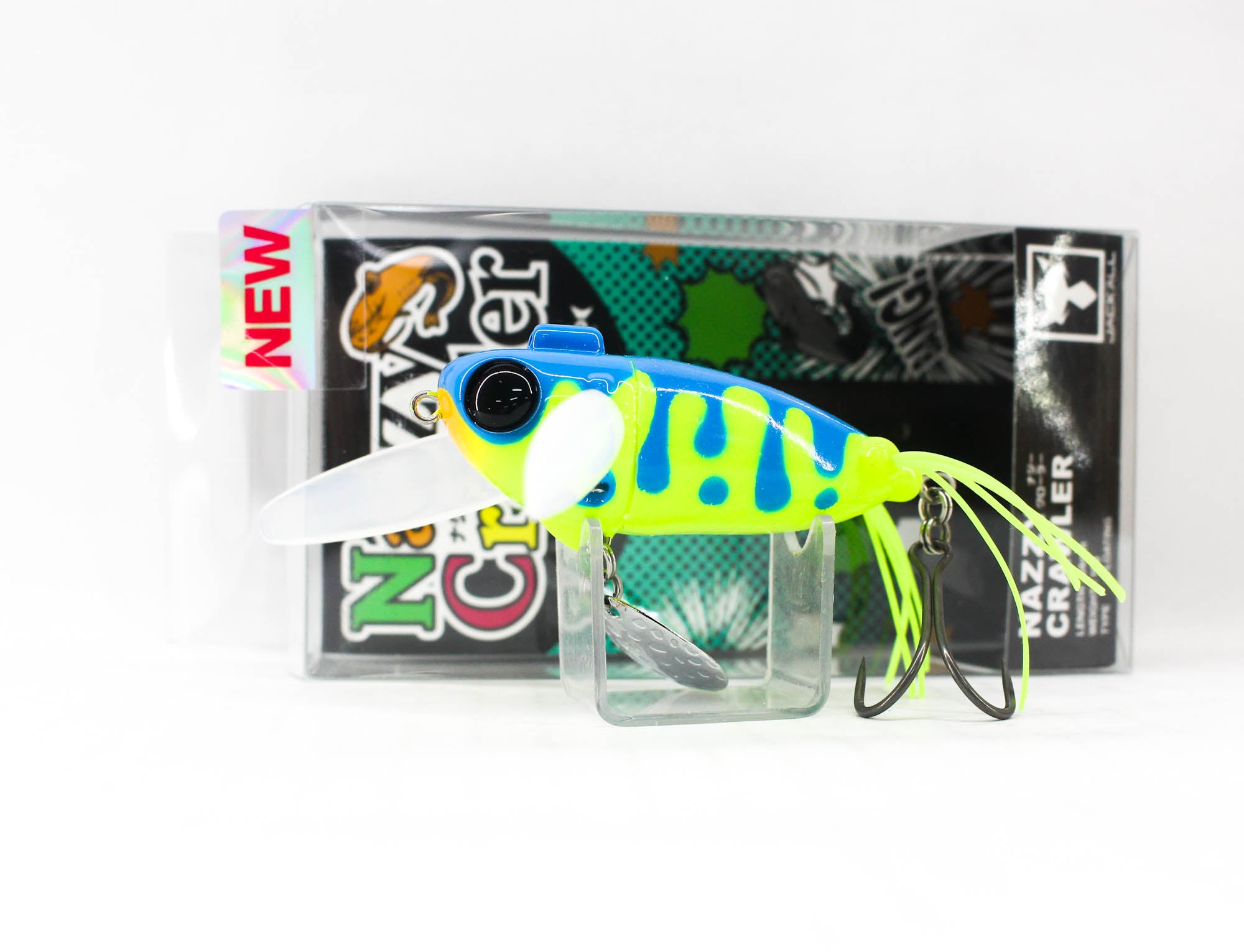 Jackall Nazzy Crawler 64mm 16 grams Floating Lure Chart Blue Drip (4809)