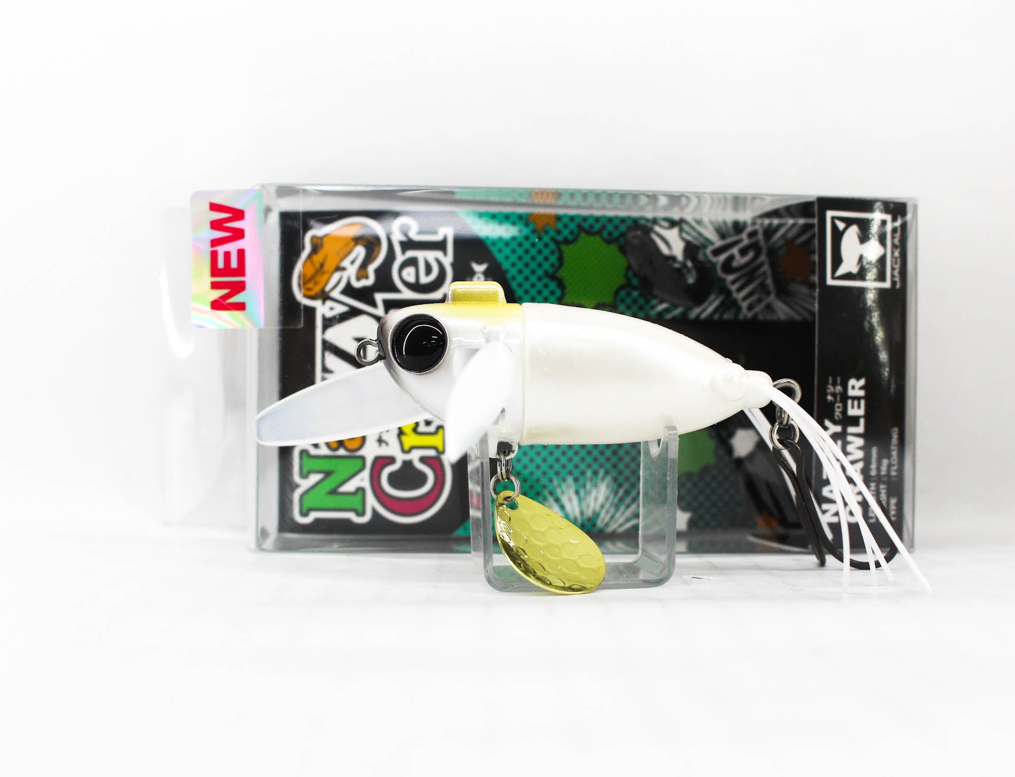 Jackall Nazzy Crawler 64mm 16 grams Floating Lure Cockatoo (4878)