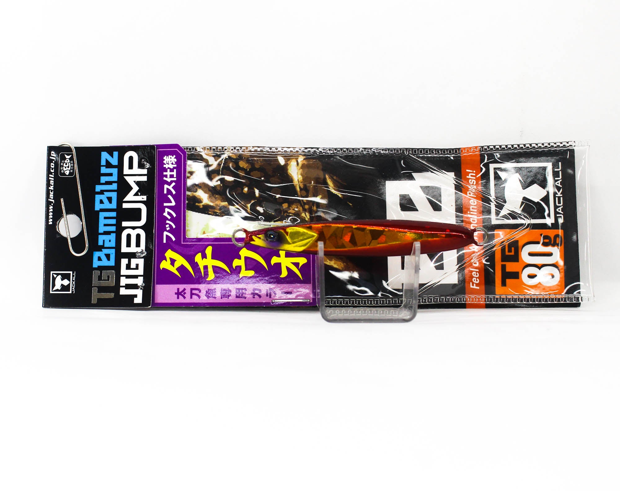 Jackall Metal Jig Bambluz Bump TG Tungsten 80 grams Shirasu RG (4984)