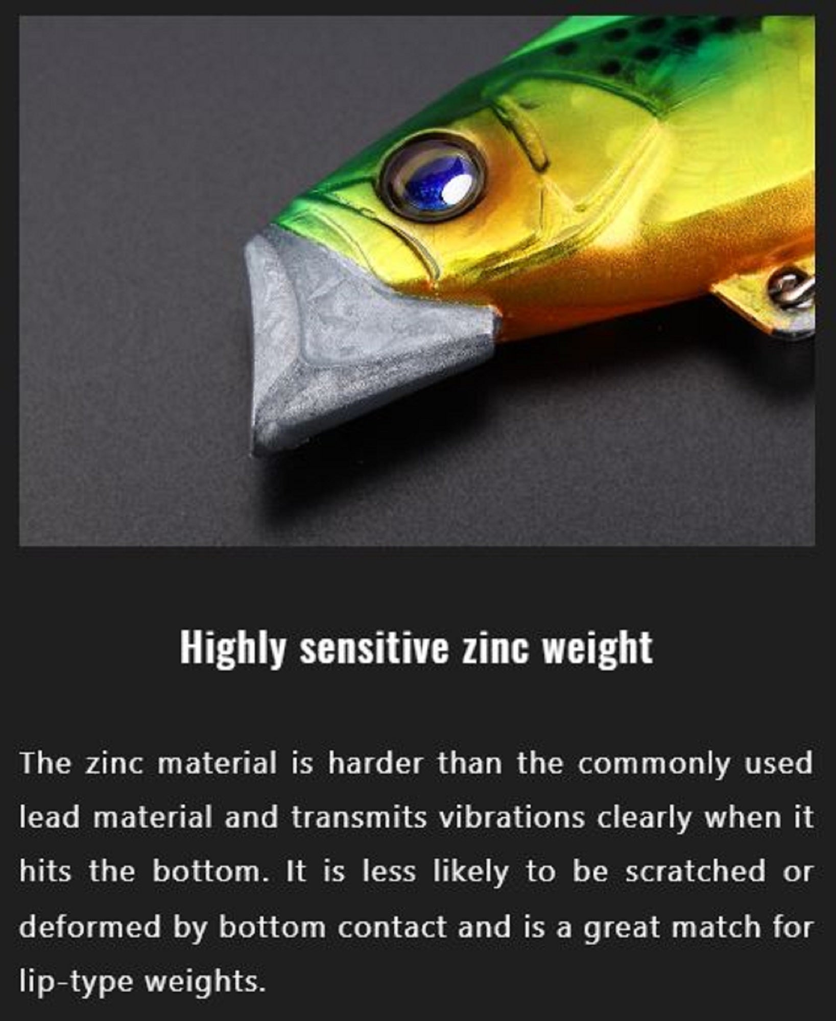 Jackall Zinali 47mm 10 grams Sinking Lure Bora Plating UV (5196)