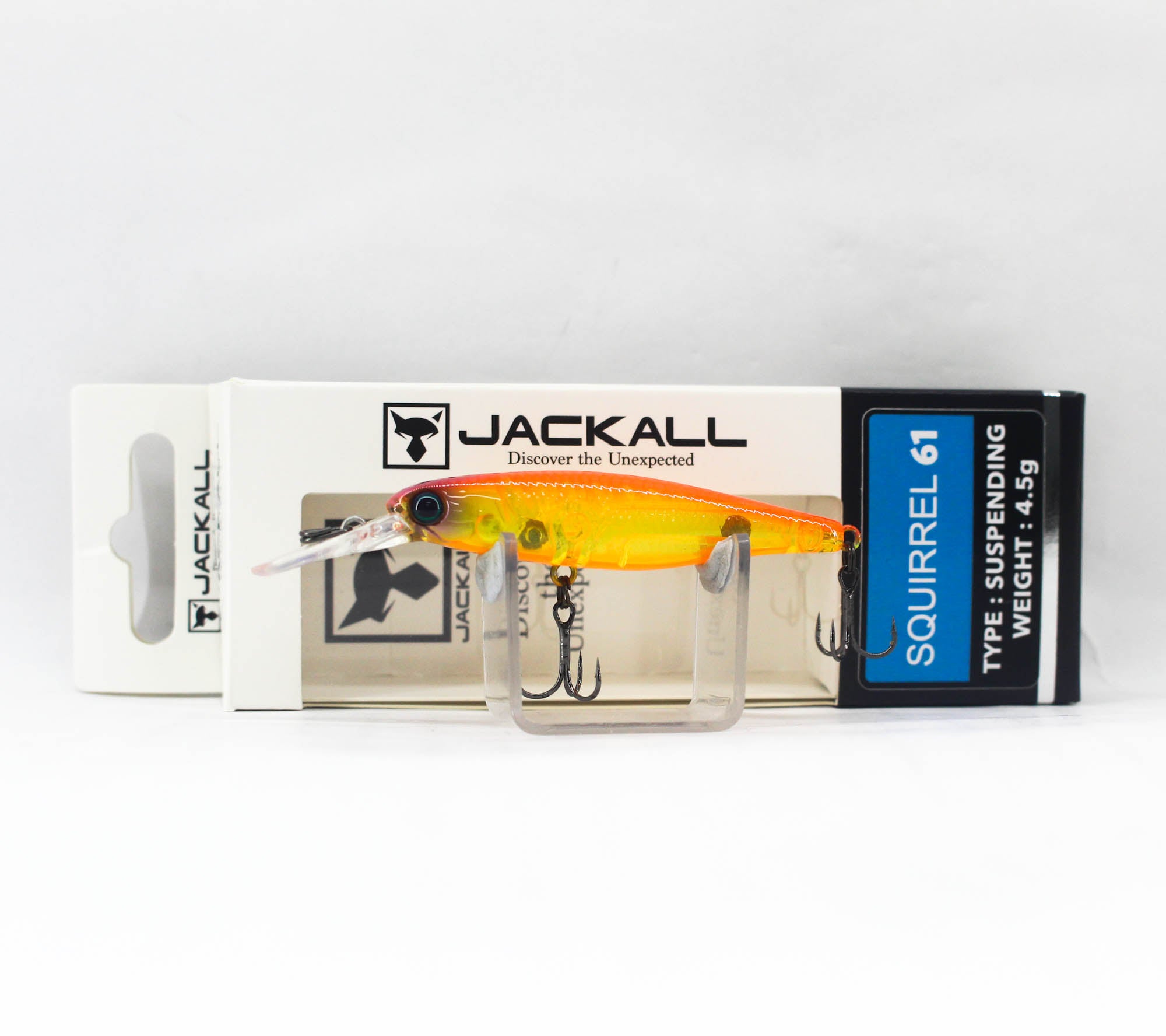 Jackall Squirrel 61SP Suspend Lure Fire Chartreuse (5677)