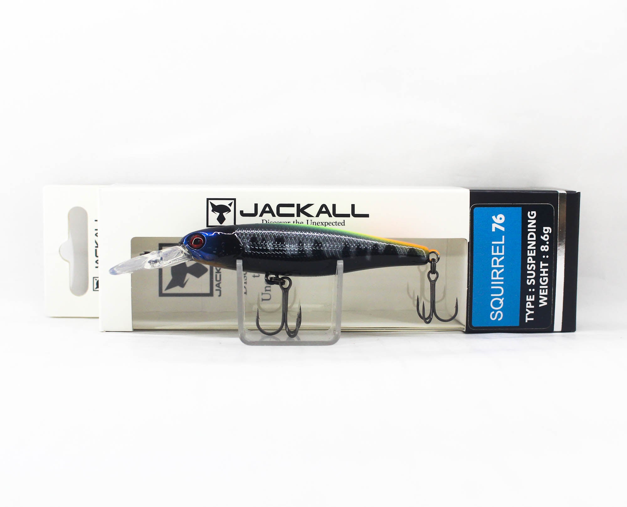 Jackall Squirrel 76SP Suspend Lure Jungle Black (5714)