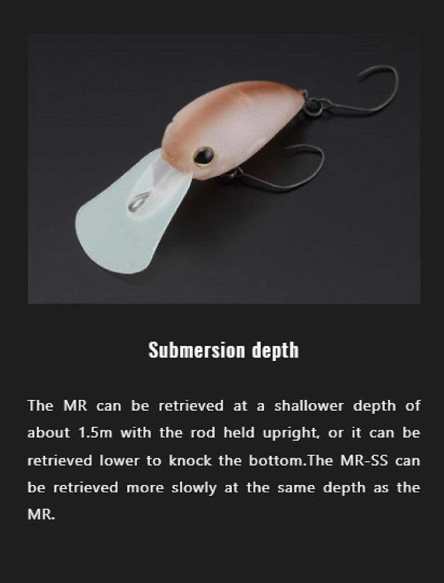 Jackall Timon Kibipani MR-SS 28 mm Sinking Lure Tackey BP Ghost Brow (5905)