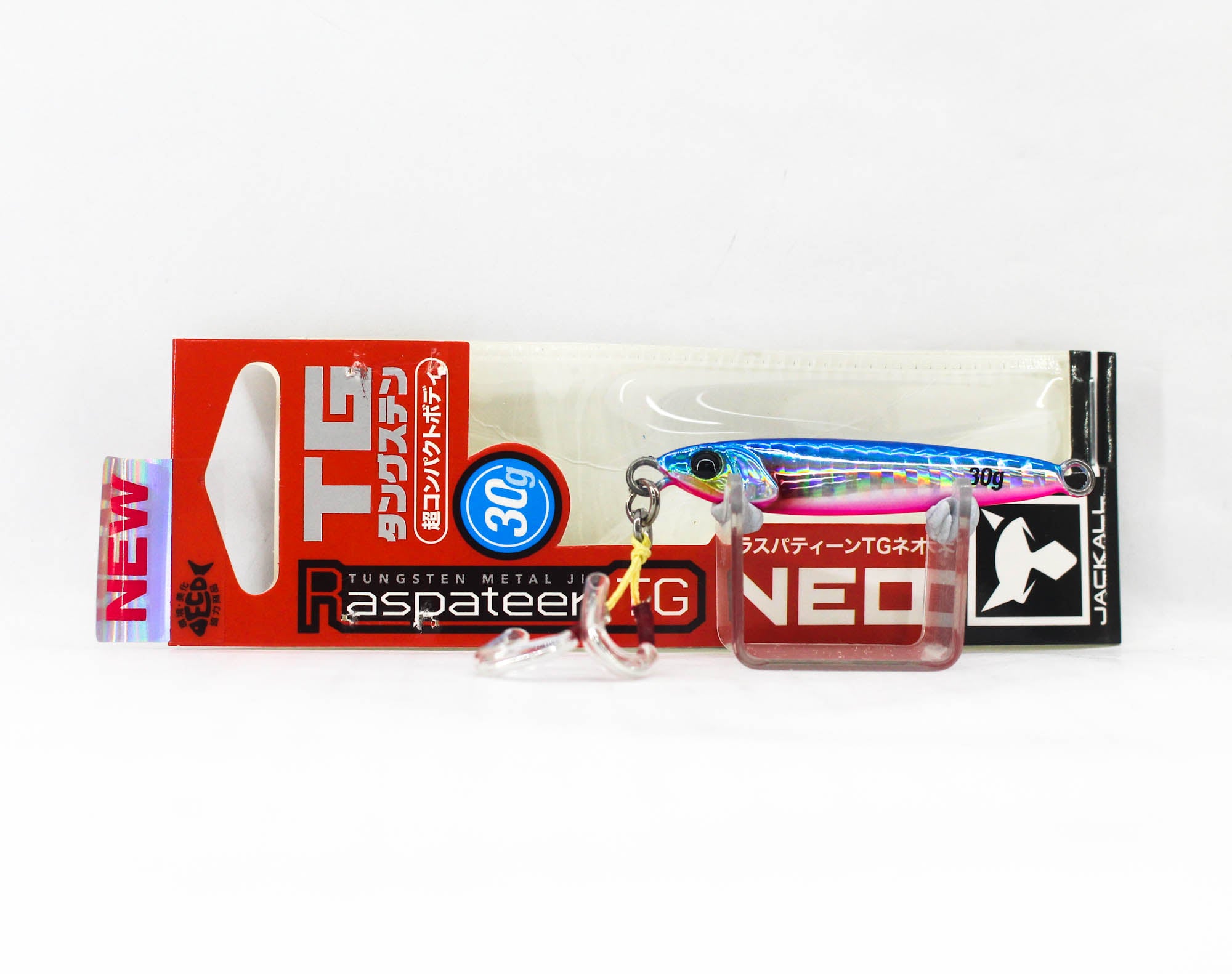 Jackall Metal Jig Raspateen TG Tungsten Neo 30 grams Blue Pink HL (8319)