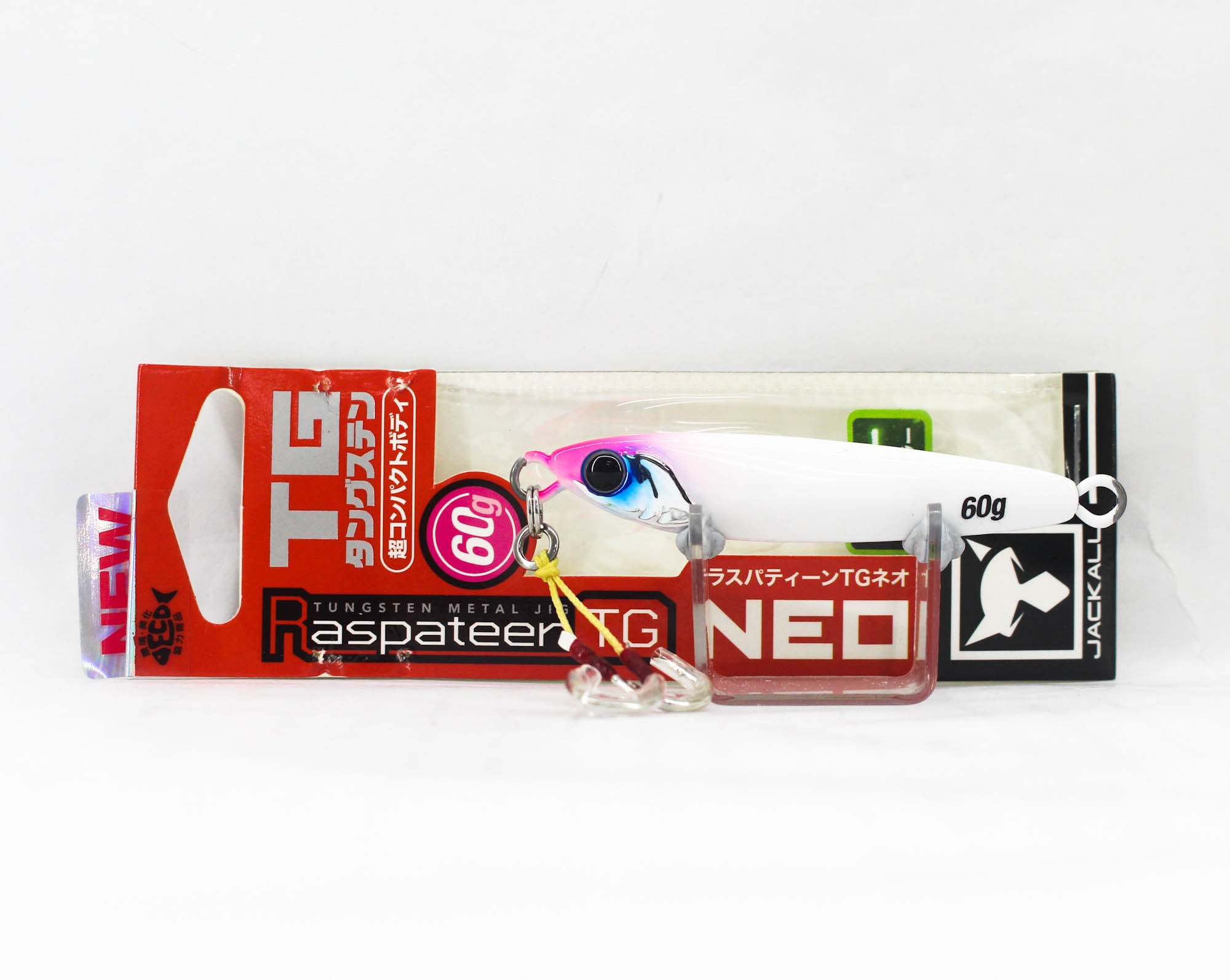 Jackall Metal Jig Raspateen TG Tungsten Neo 60 grams Impact Glow (8517)