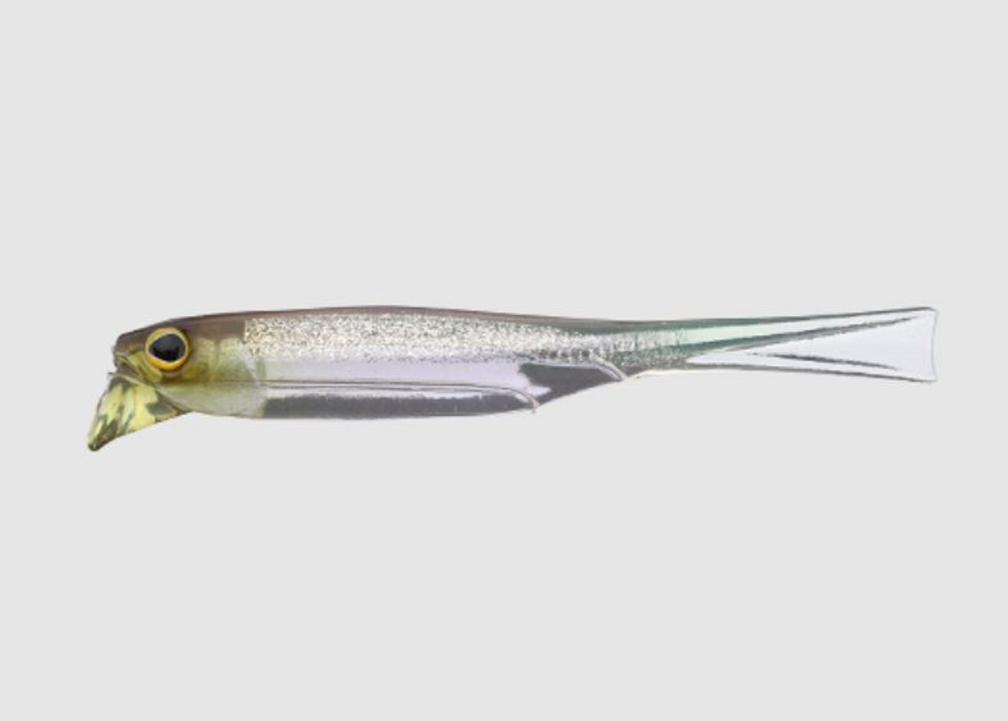 Jackall Soft Lure Drift Fry Elastomer 2.5 Inch Super Clear Wakasagi (8739)