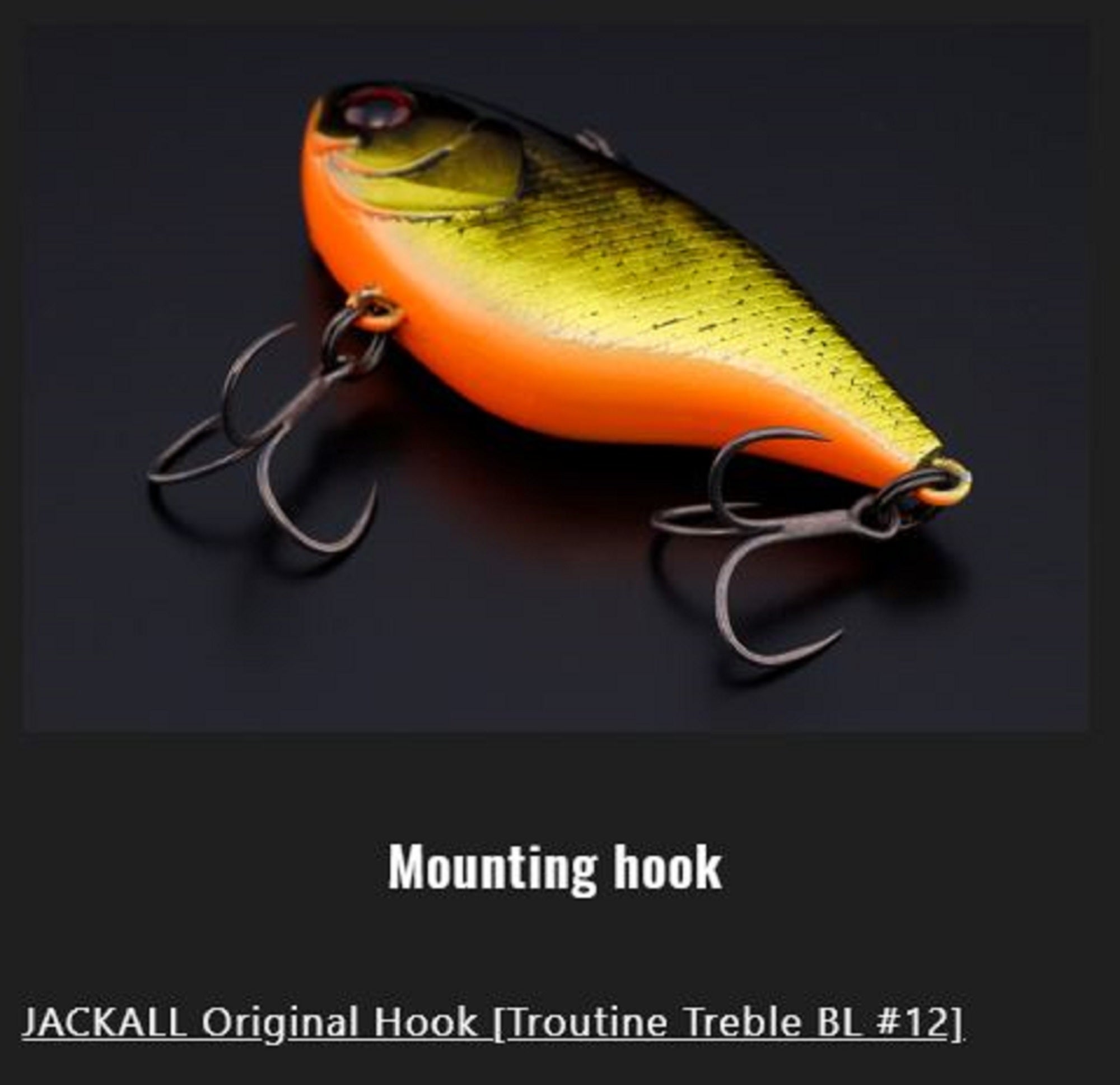 Jackall Chubby 40 Area Vibration Lure Excite Blue Lime (9255)