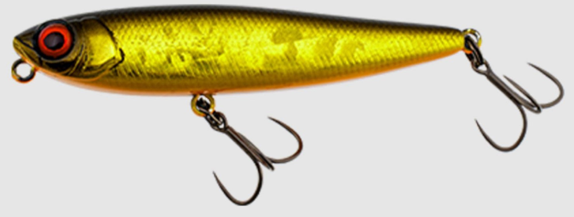 Jackall Chubby Pencil 55 Area Floating Lure HL Gold & Black (9262)