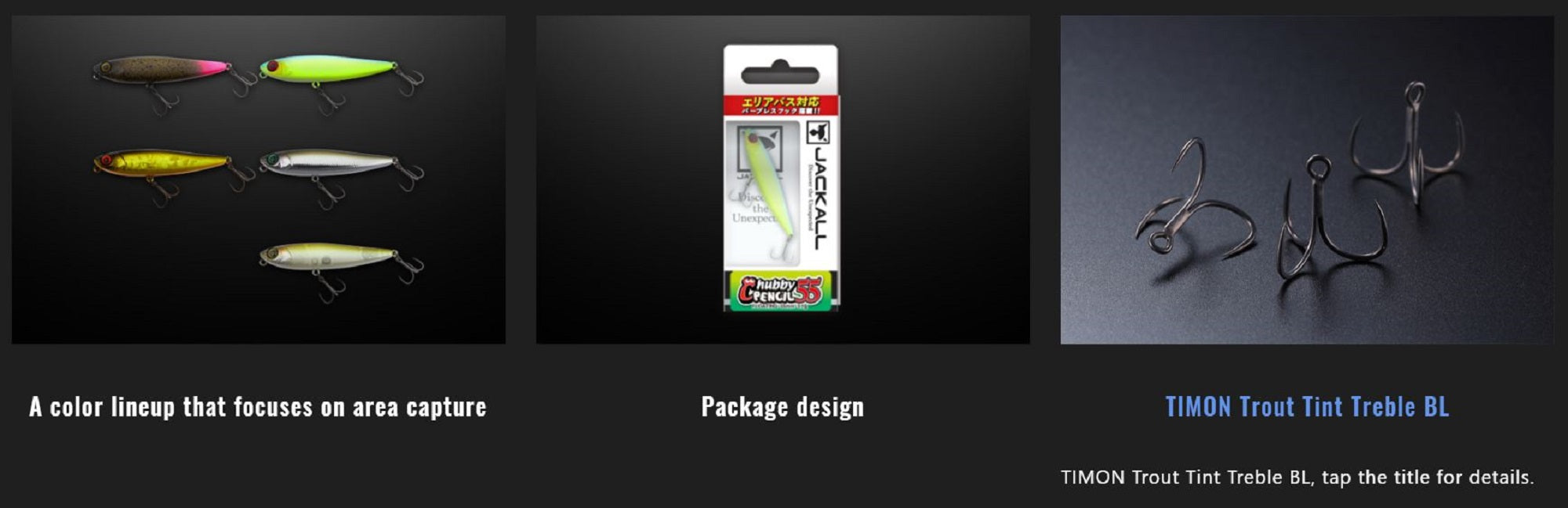 Jackall Chubby Pencil 55 Area Floating Lure Excite Blue Lime (9293)