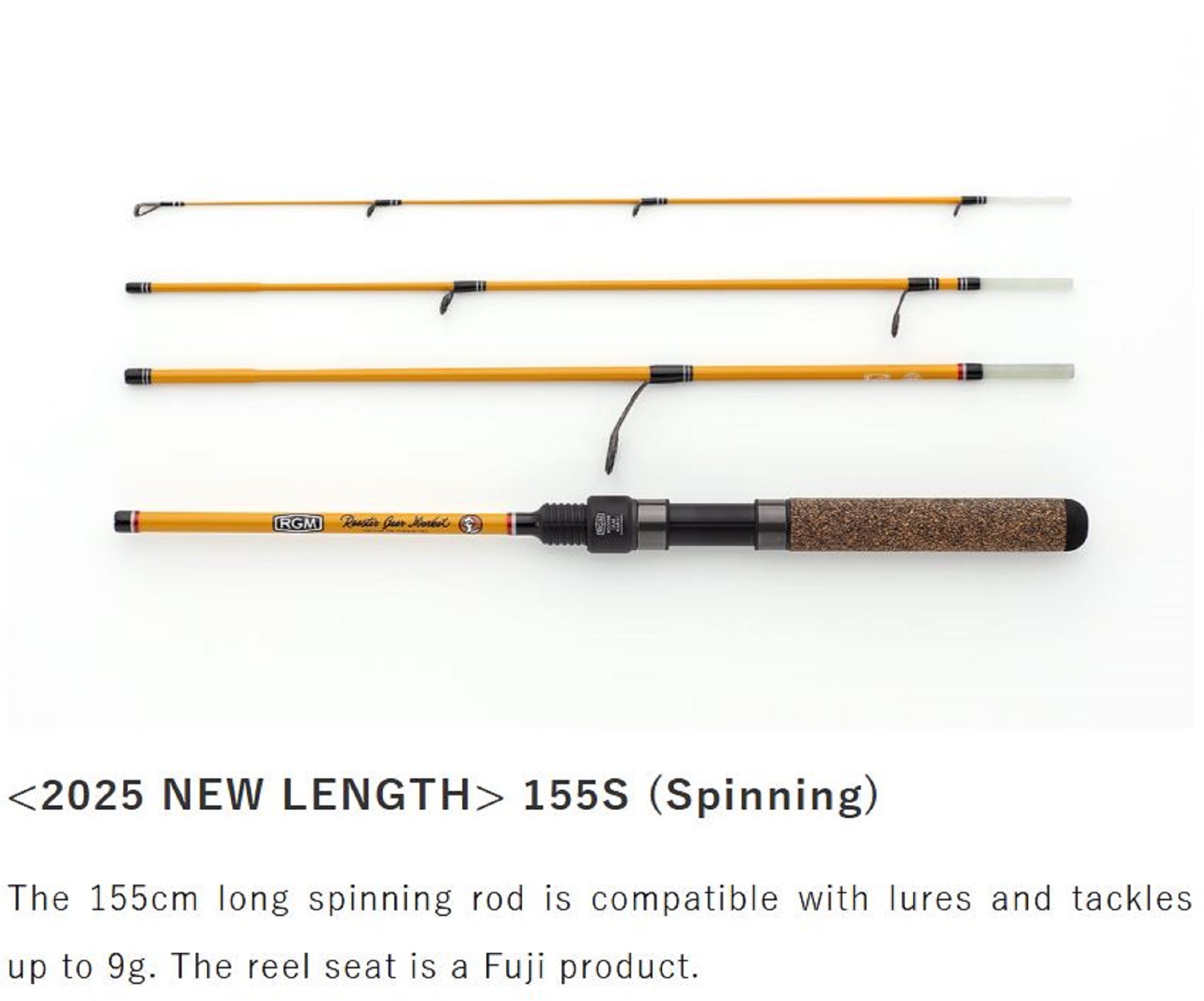 Jackall RGM Rod Spinning Spec T Tsugi 155S Blue (1302)