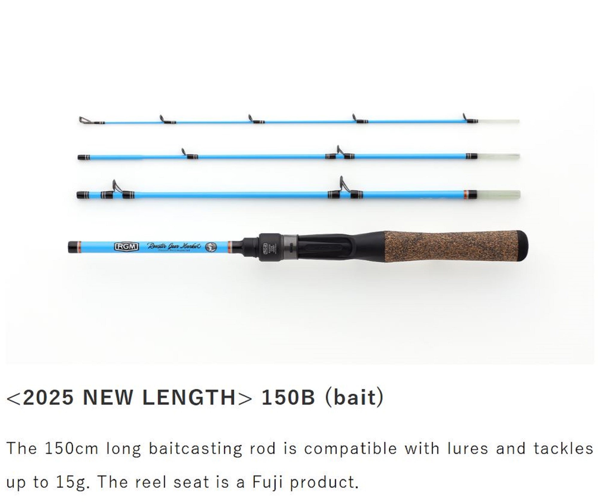 Jackall RGM Rod Baitcast Spec T Tsugi 150B Coyote (1357)