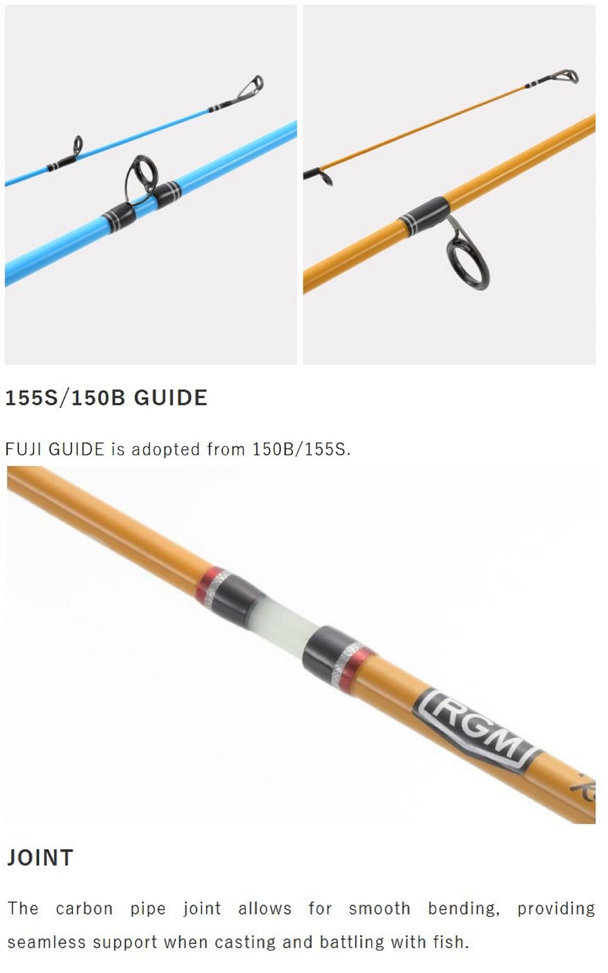 Jackall RGM Rod Baitcast Spec T Tsugi 150B Coyote (1357)