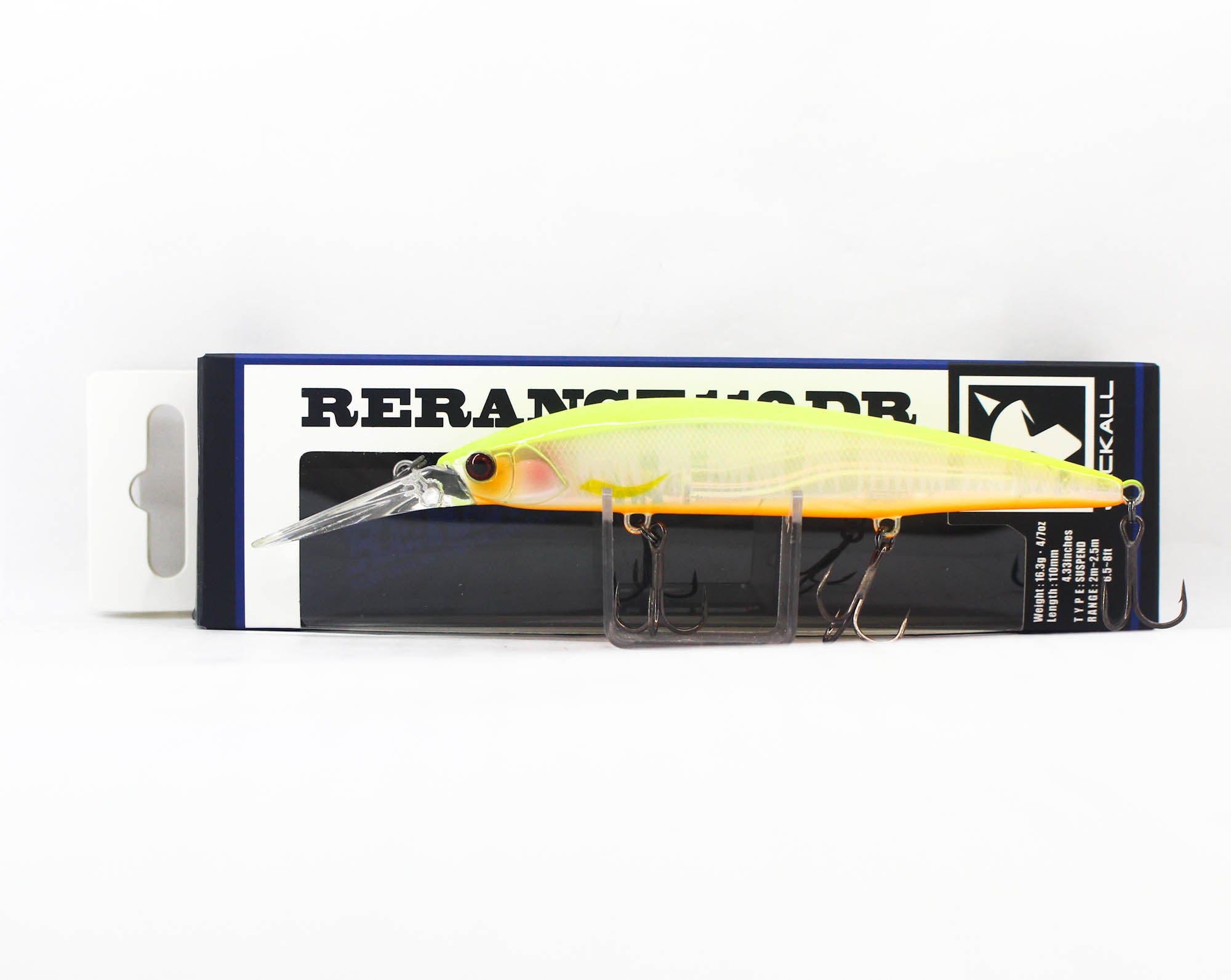 Jackall Rerange 110SP DR Suspend Lure Chart Back Pearl (1555)