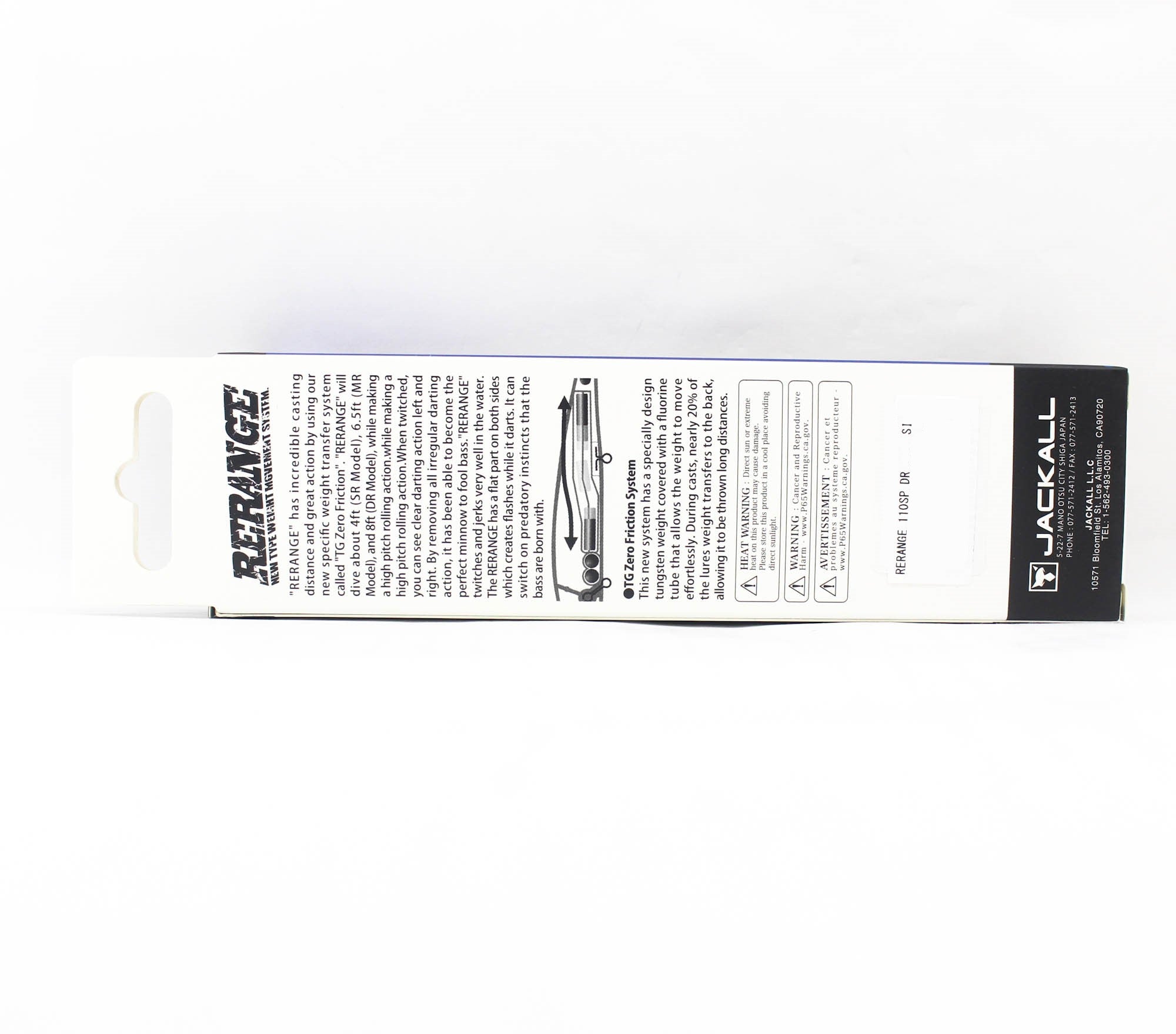 Jackall Rerange 110SP DR Suspend Lure RT Uroko HL Wakasagi (1593)