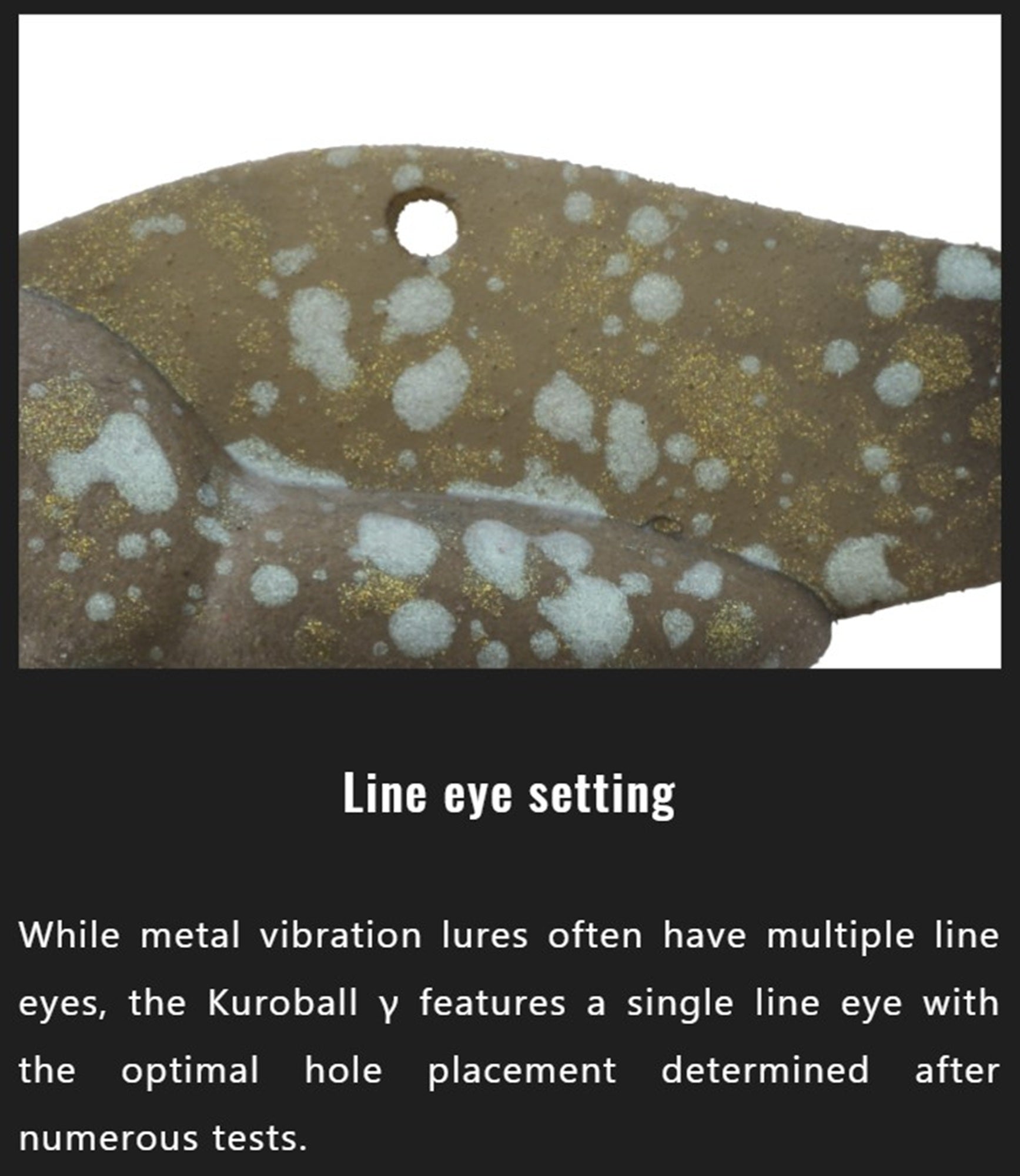 Jackall Kuro Ball 2.5 grams Sinking Lure 201 Clear (3160)