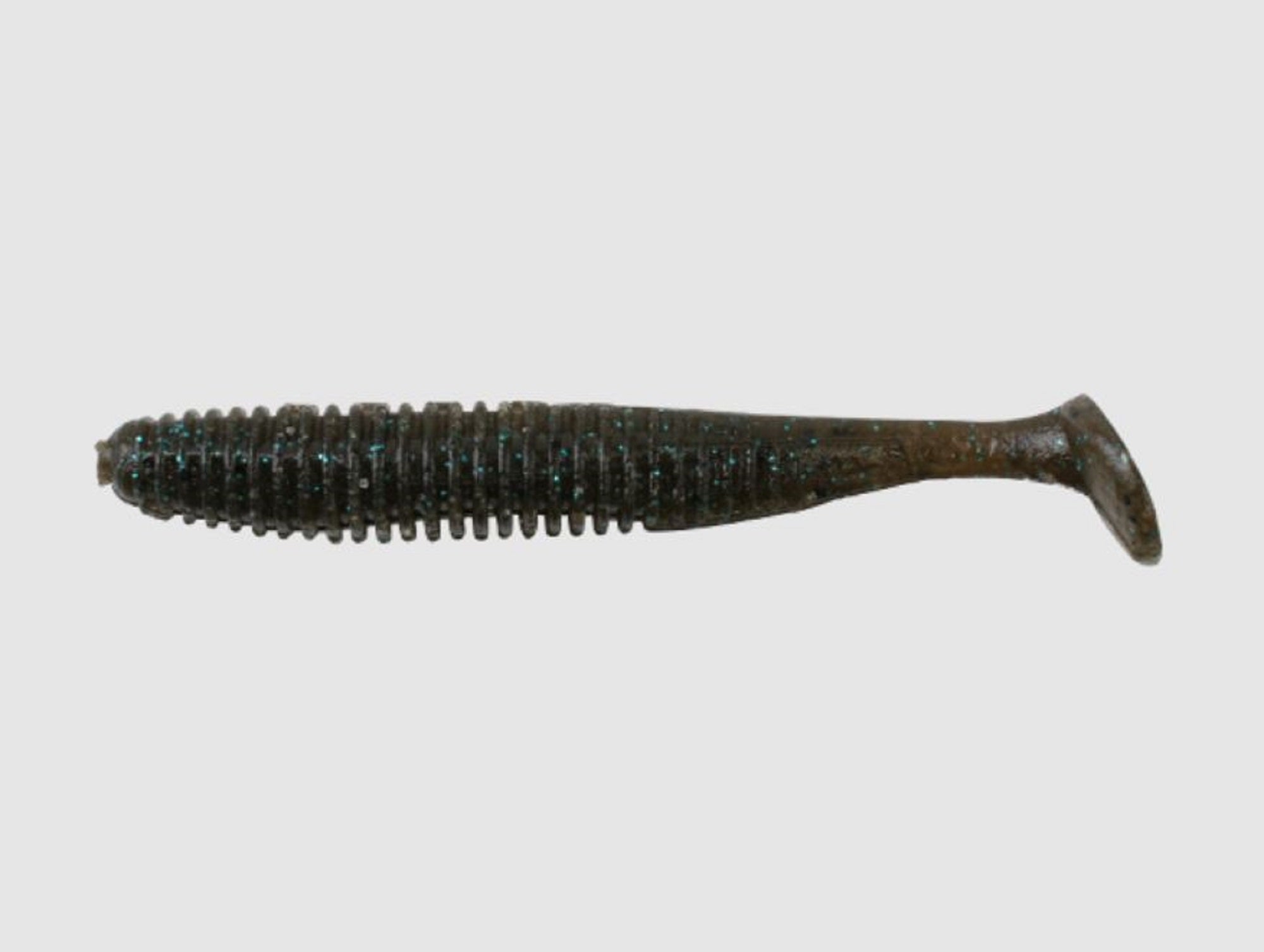 Jackall Soft Lure Spikix 2.5 Inch Dark Cinnamon/Blue Flake (4891)