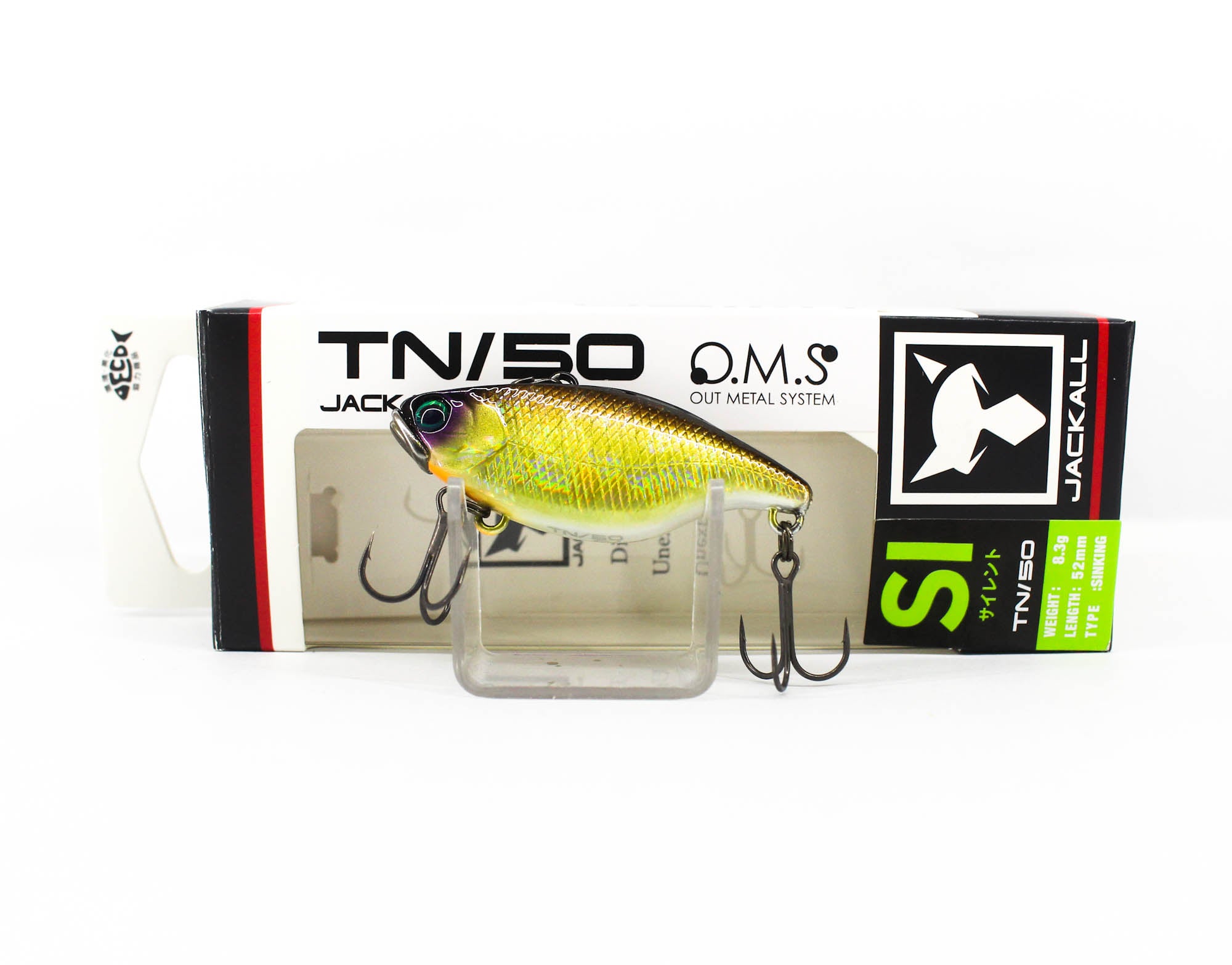 Jackall TN 50 Silent Vibration Lure Natural Gold Black (6215)