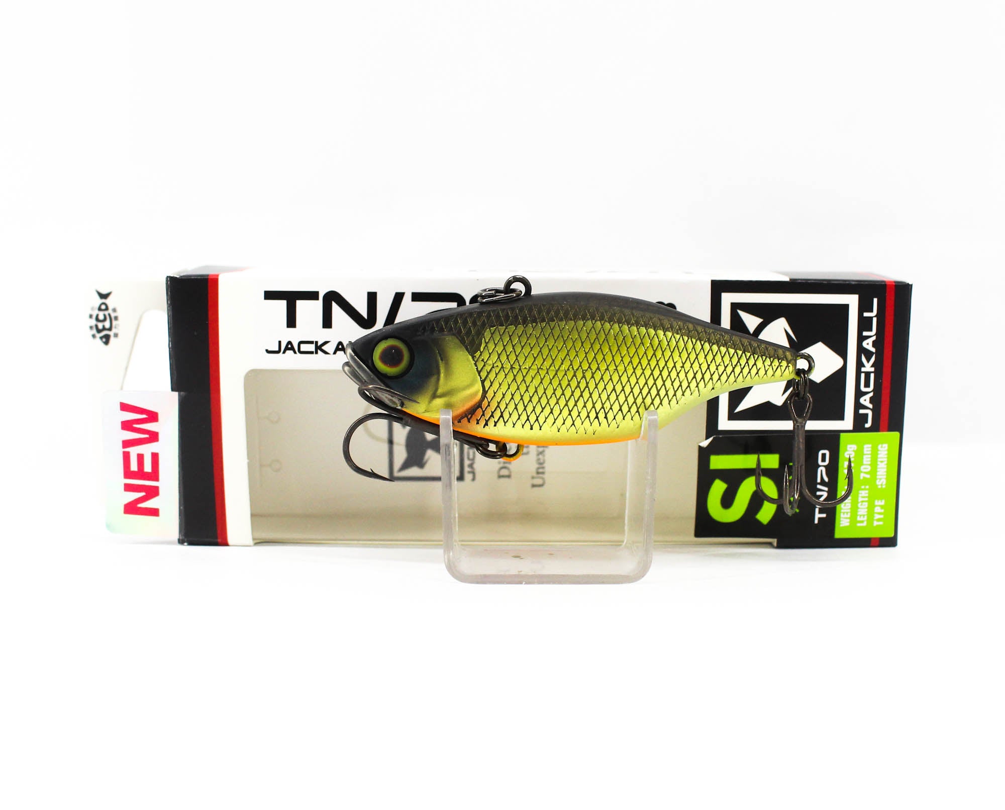 Jackall TN 70 Silent Vibration Lure Mat Champagne Gold (6314)