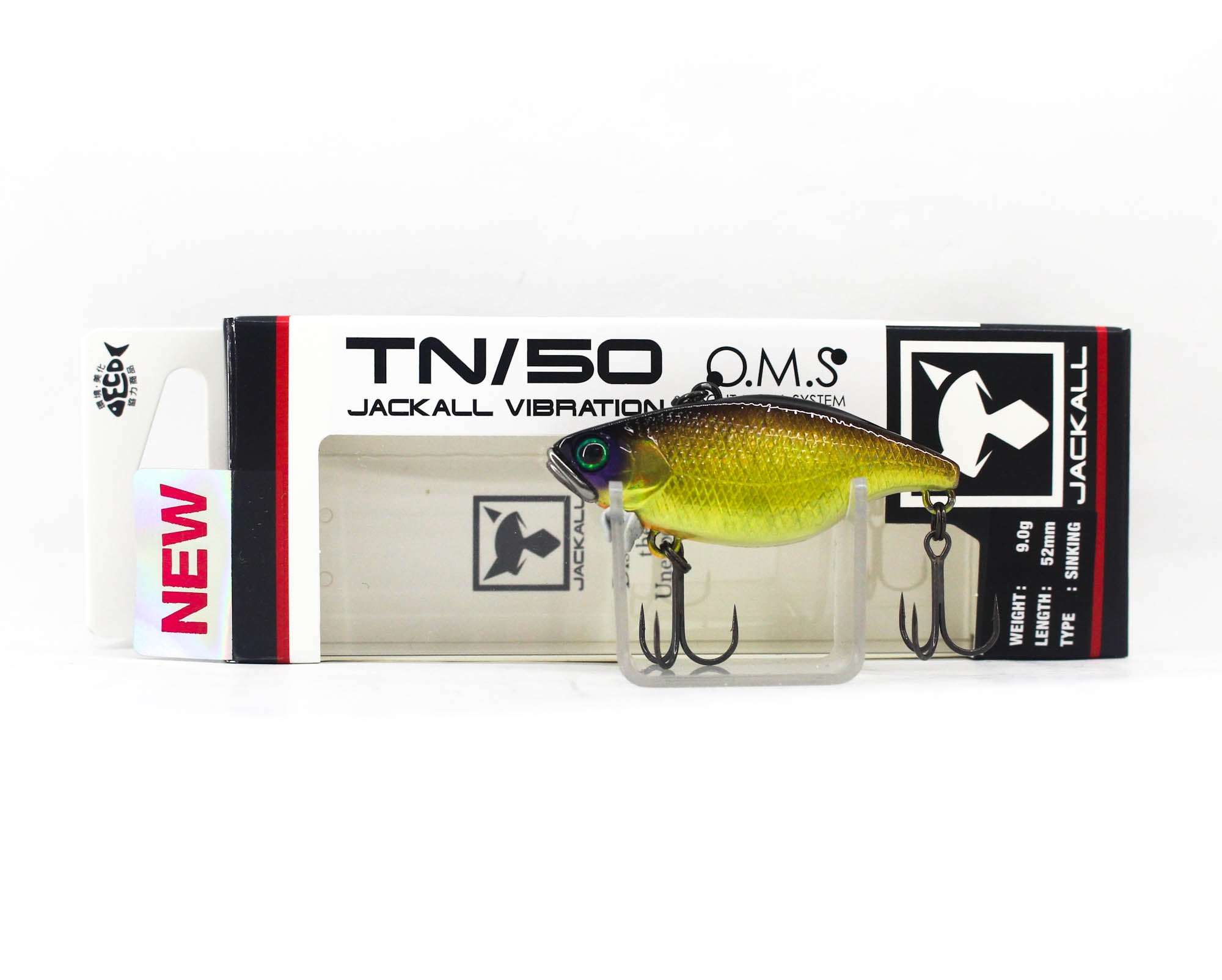 Jackall TN 50 Regular Vibration Lure Natural Gold Black (6413)