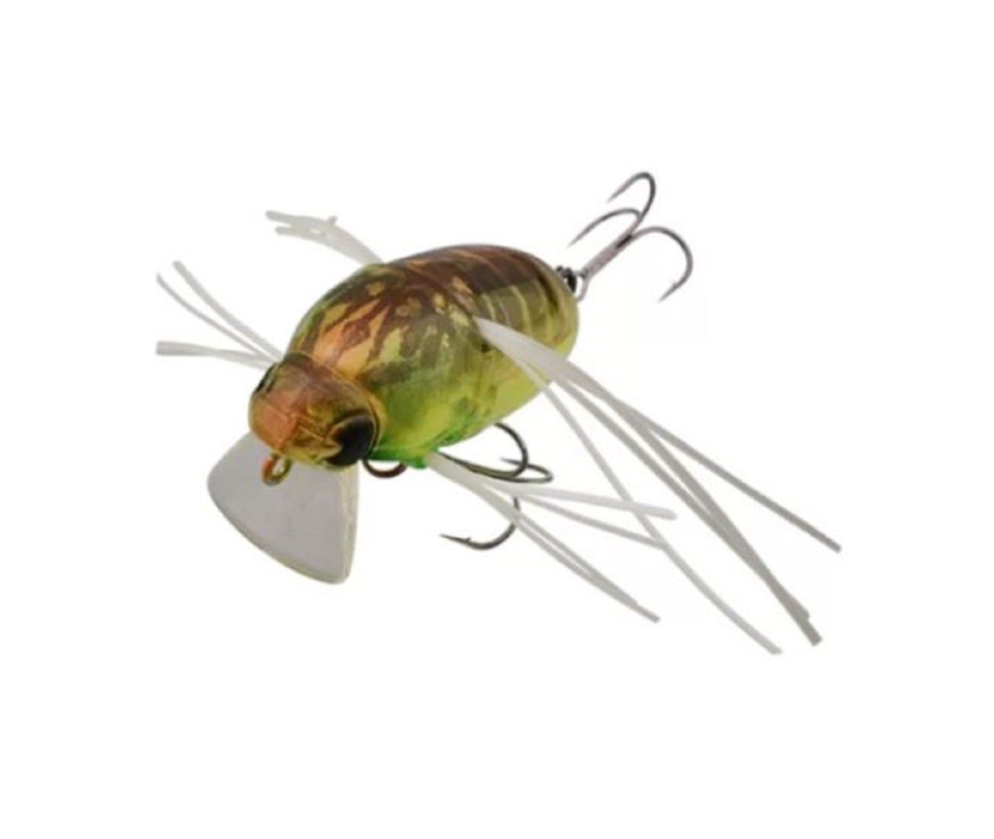 Jackall Chubby Bug 35 Floating Lure Clear Lime Kogane (7137)