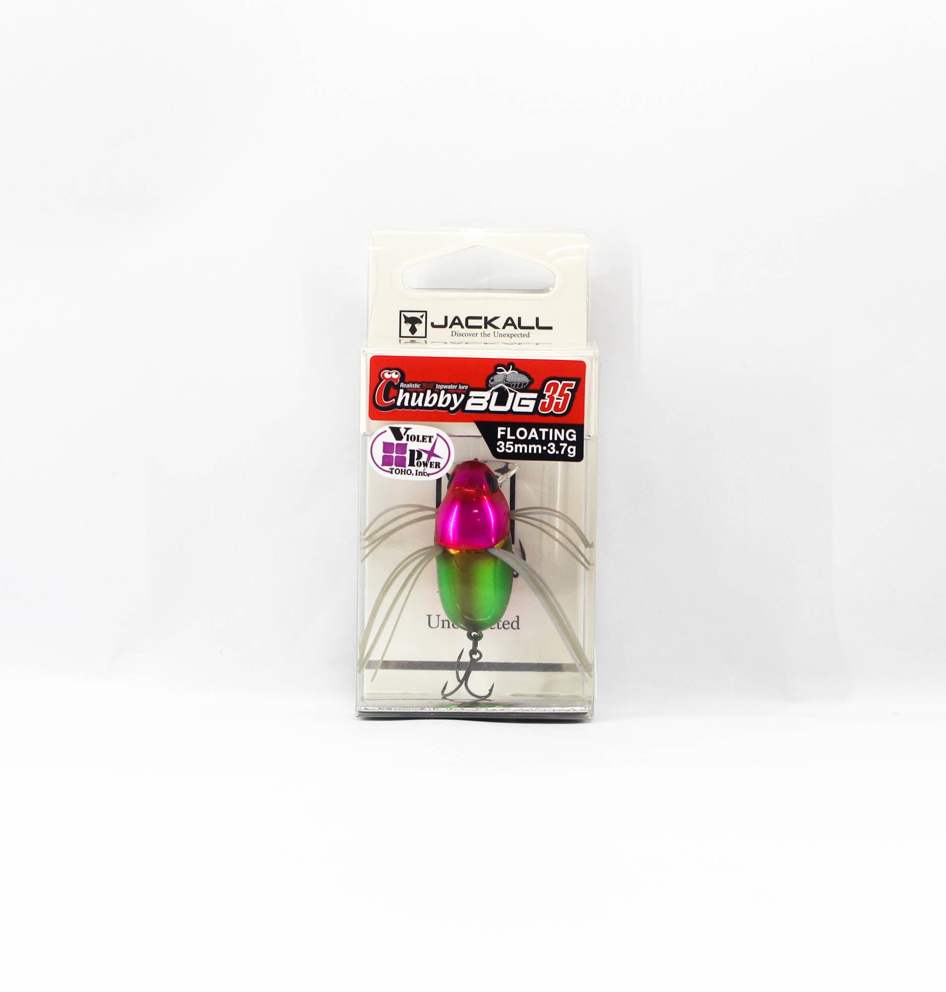 Jackall Chubby Bug 35 Floating Lure UV Green Ground Beetle (7175)