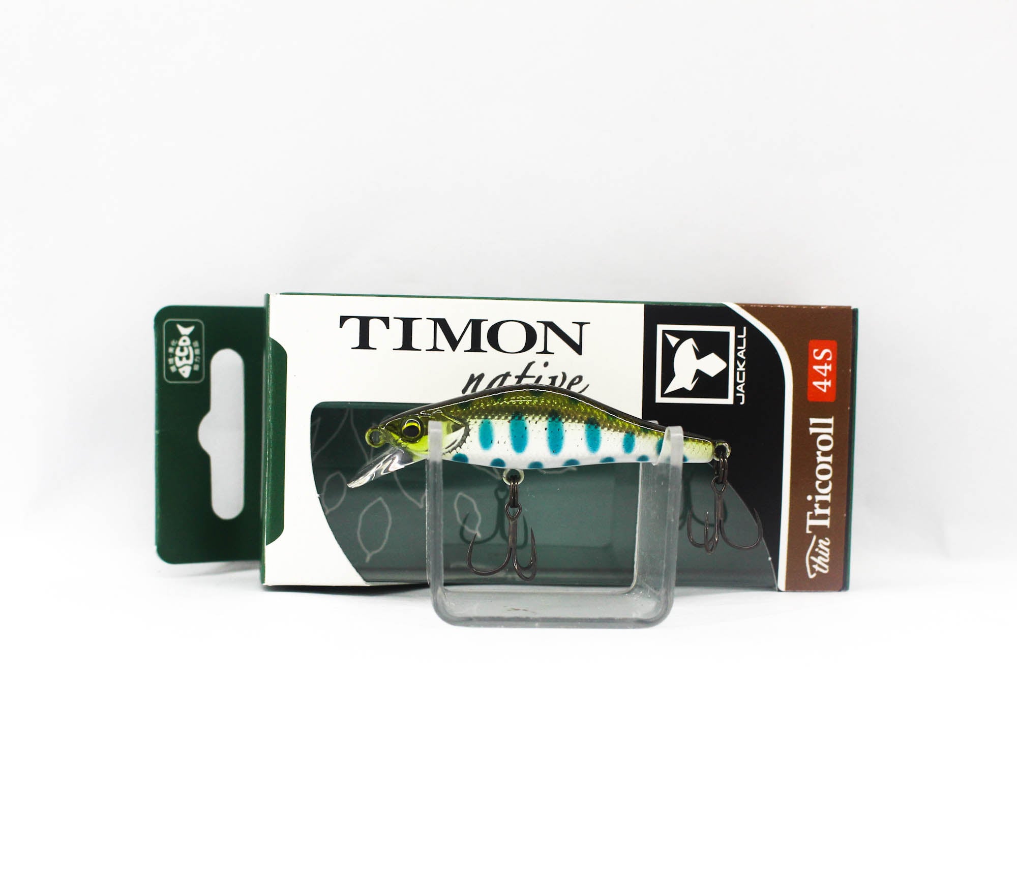 Jackall Timon Tricoroll Thin 44S Sinking Lure Silver Yamame (8141)
