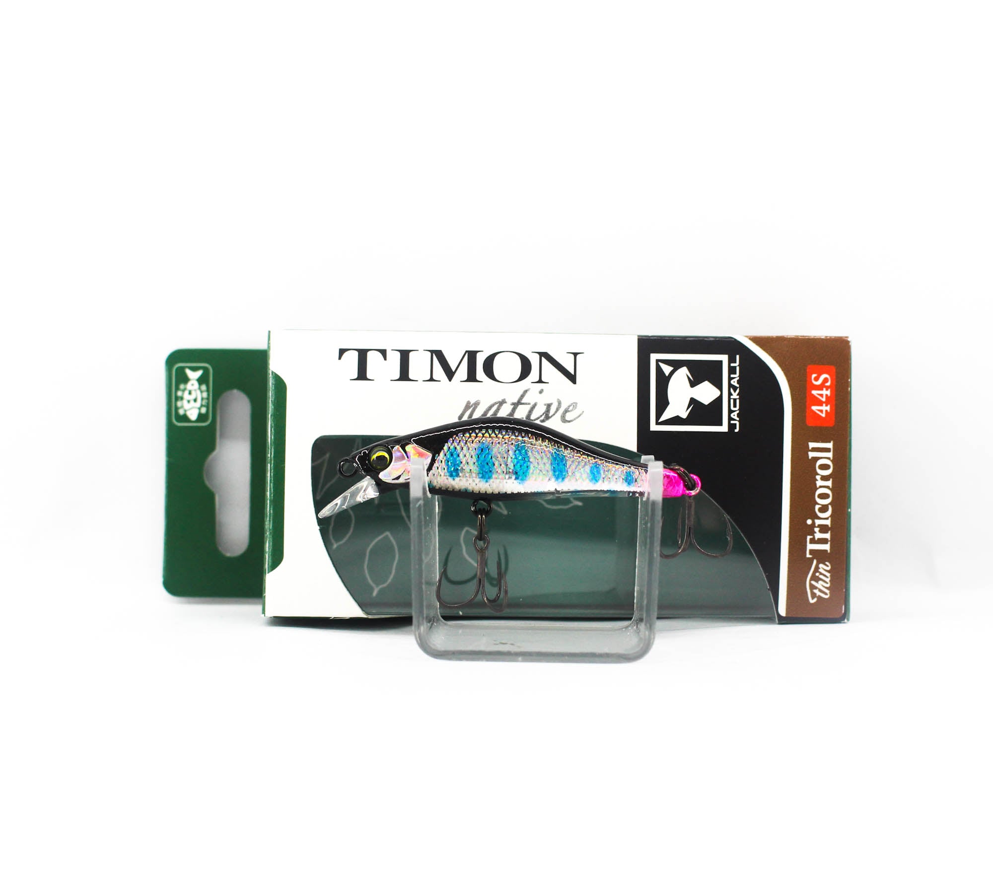 Jackall Timon Tricoroll Thin 44S Sinking Lure Yoneshiro Multi Black (8165)