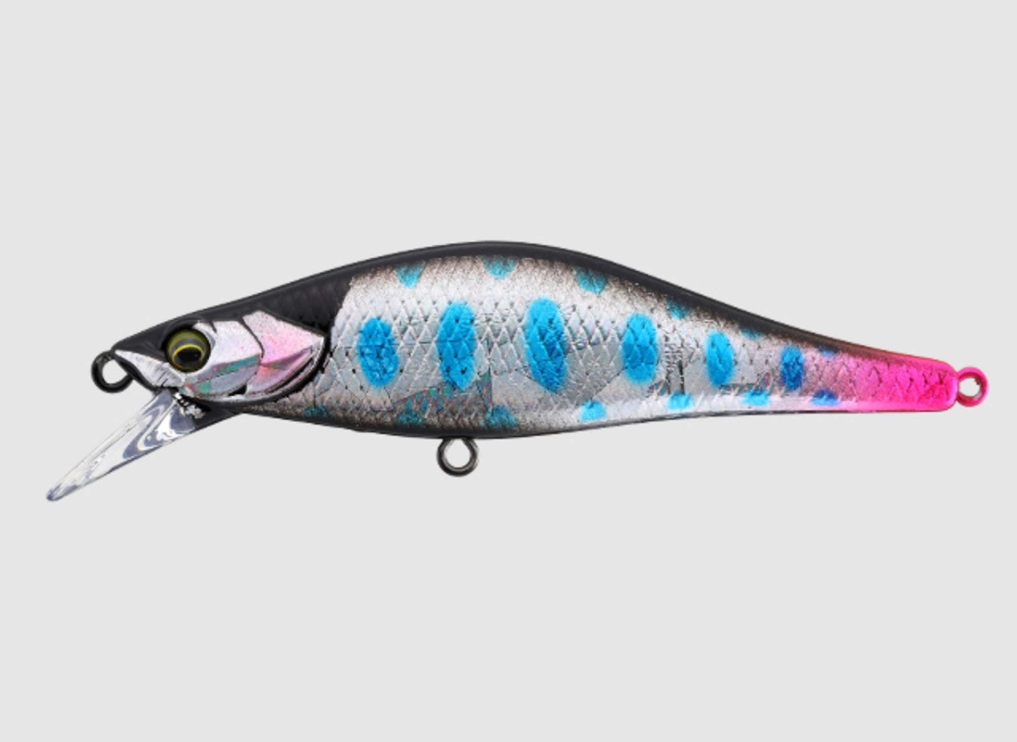 Jackall Timon Tricoroll Thin 52S Sinking Lure Yoneshiro Multi Black (8288)