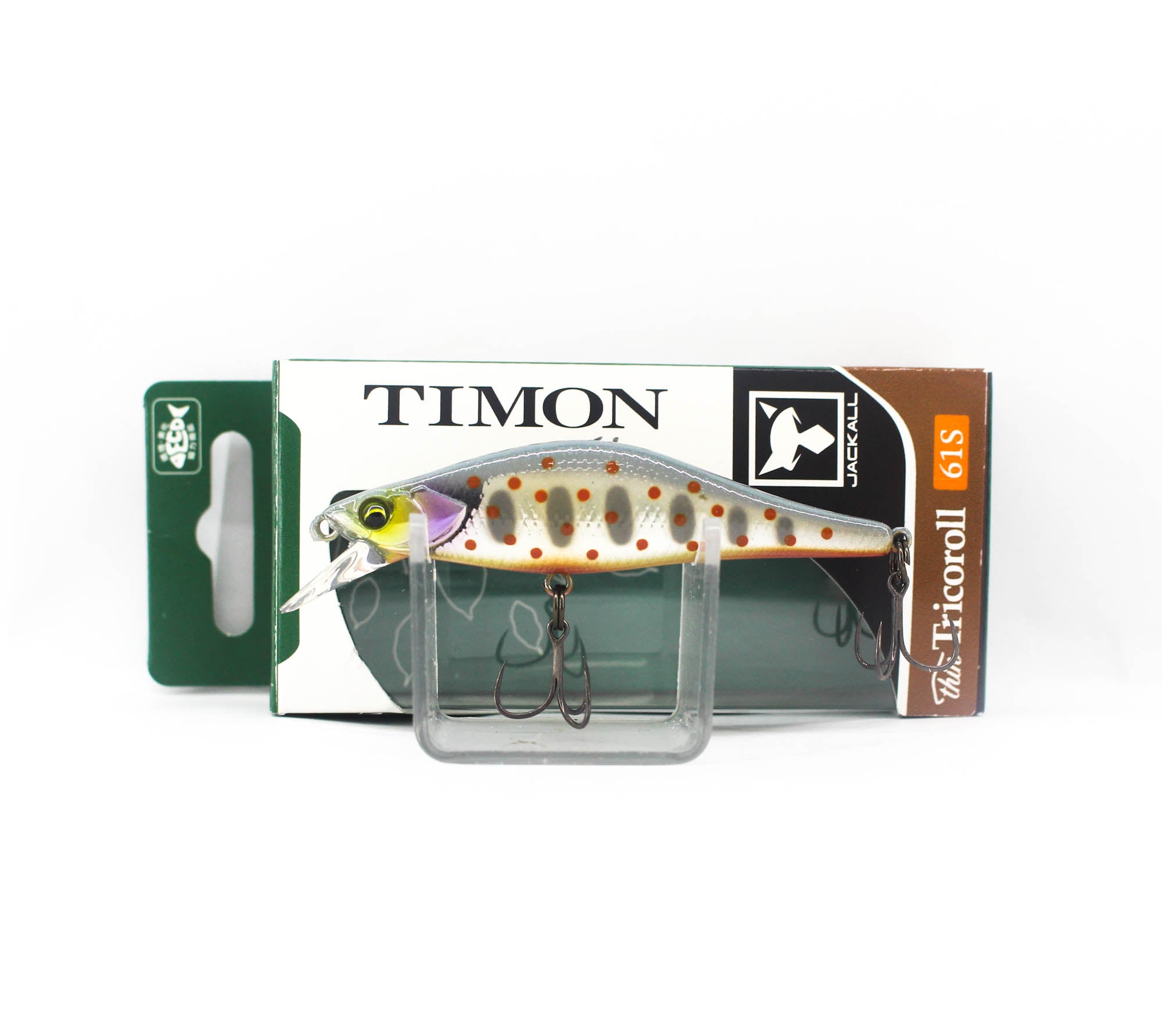 Jackall Timon Tricoroll Thin 61S Sinking Lure Fujikawa Crystal (8448)
