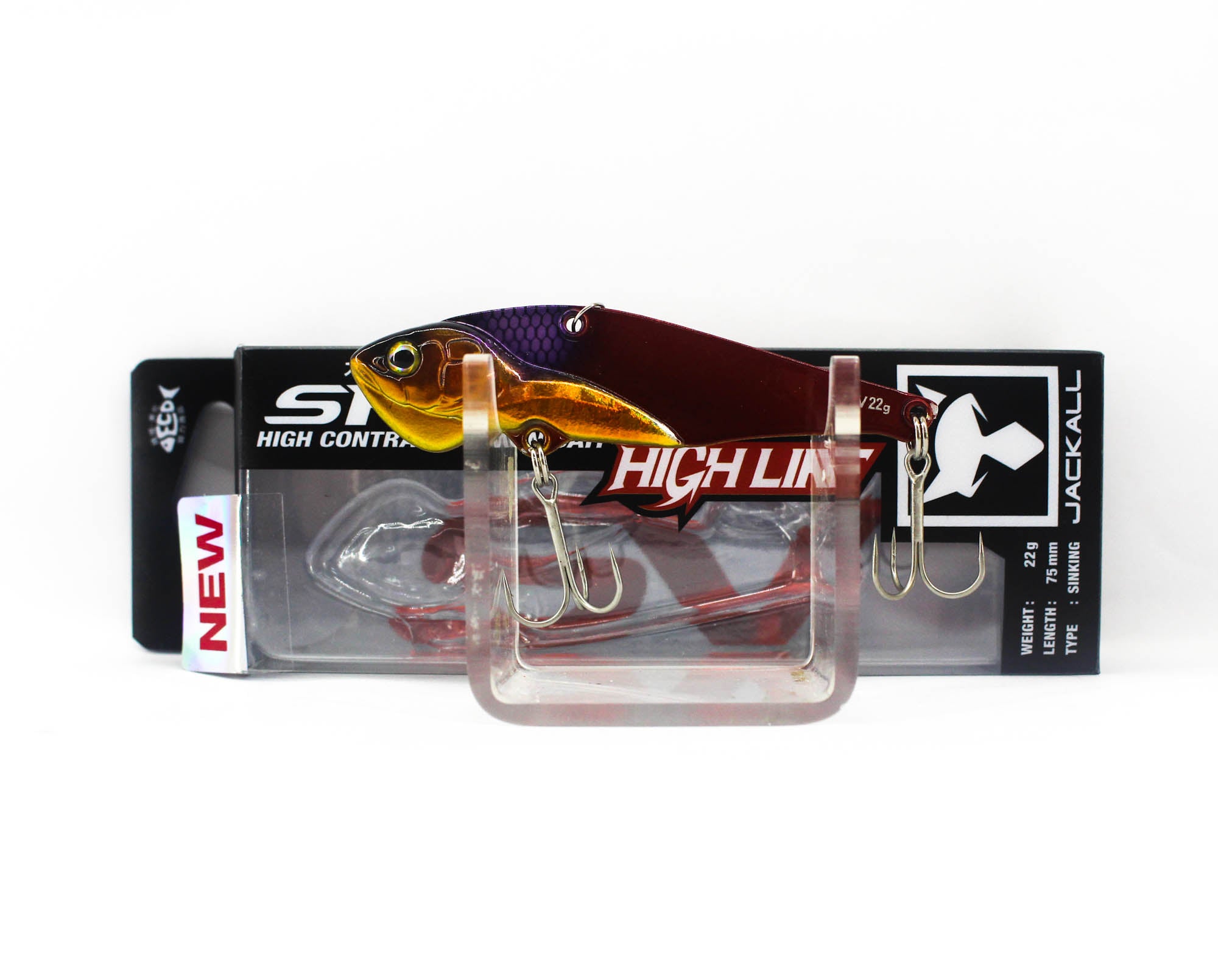 Jackall Speed Vib High Lift 22 grams Sinking Lure Bloody Spawn (0625)