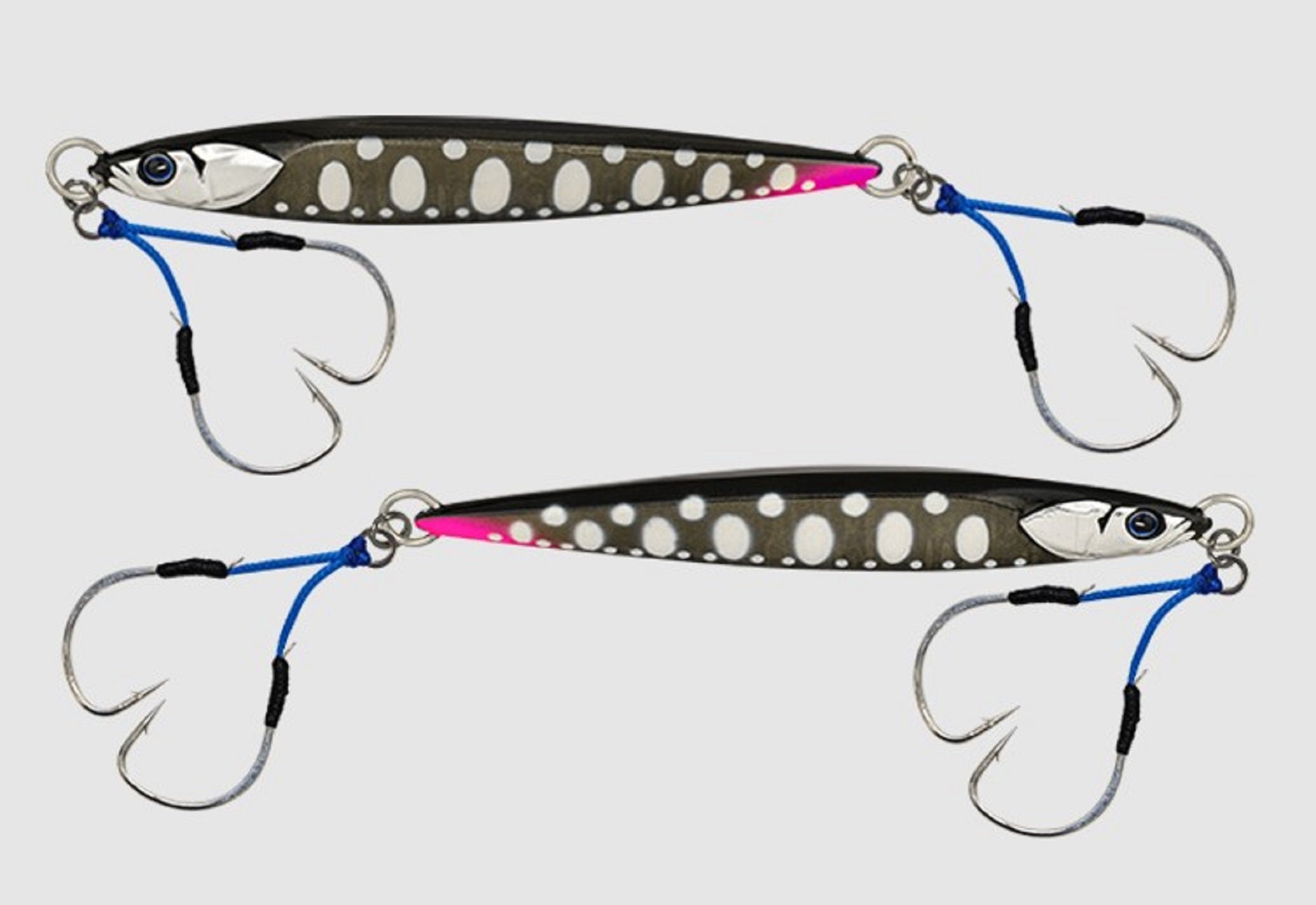 Jackall Metal Jig Bambluz Short 150 grams Sakura Oboro Black Glow (0953)