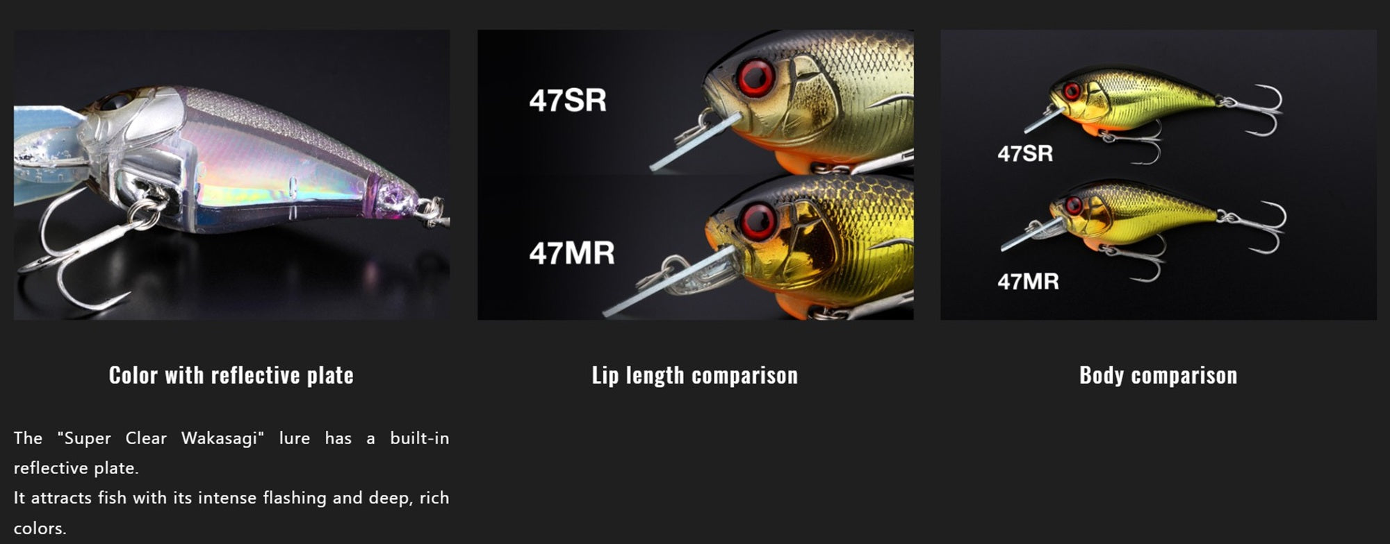 Jackall Master Crank 47SR Floating Lure HL Gold & Black (1189)